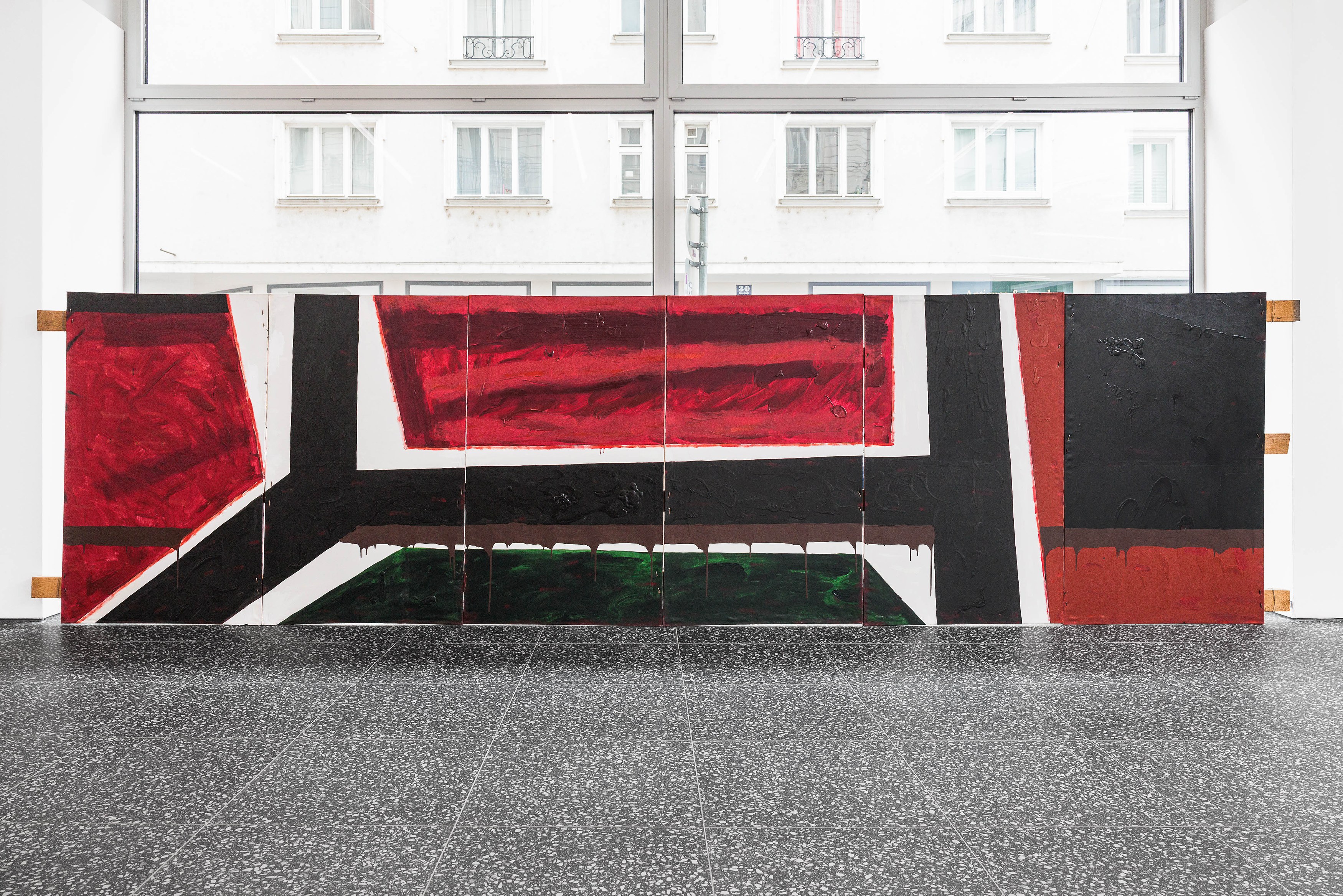 Installation view, Stano Filko: Painting, 2026. Courtesy of the artist and Layr, Vienna.
