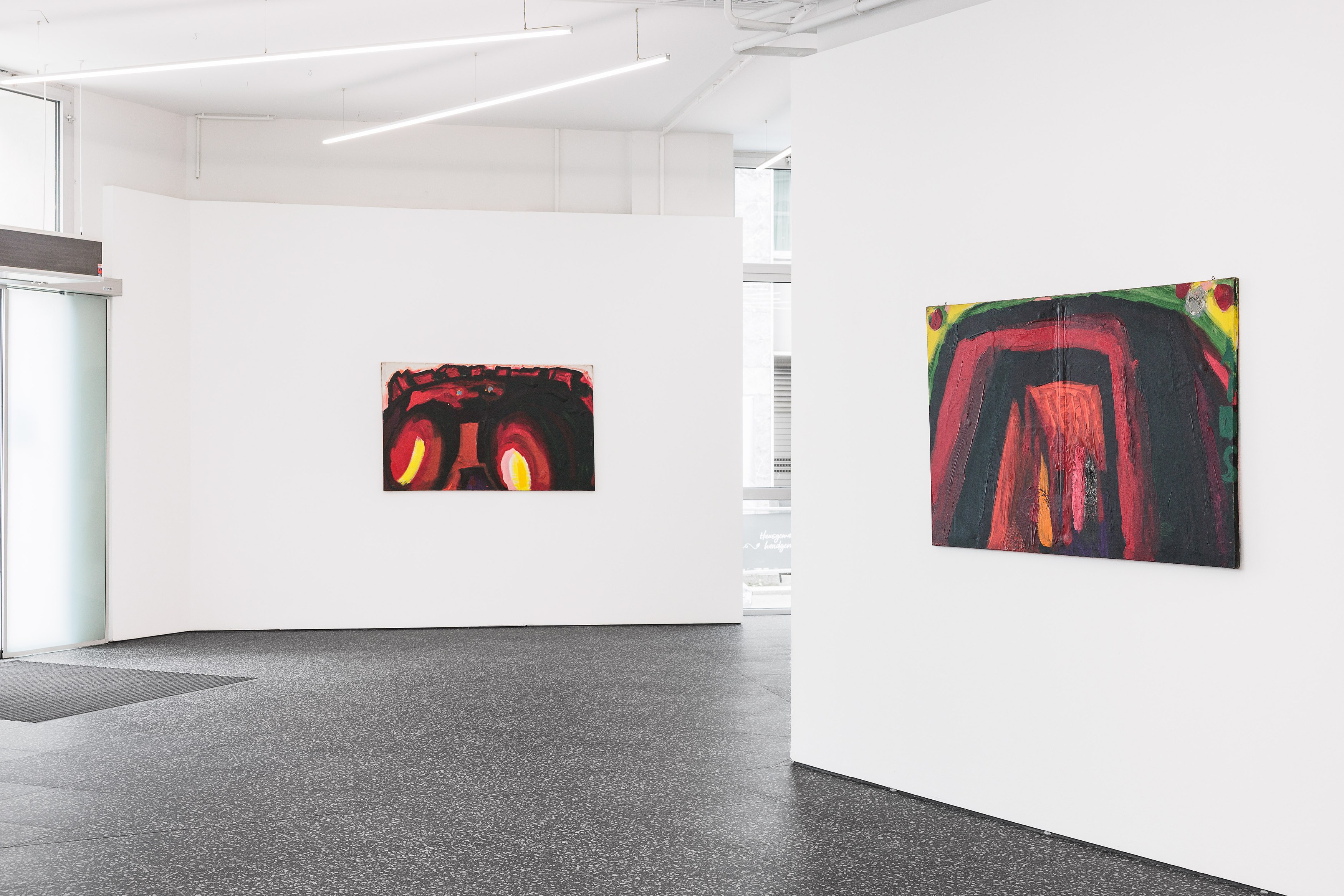Installation view, Stano Filko: Painting, 2026. Courtesy of the artist and Layr, Vienna.