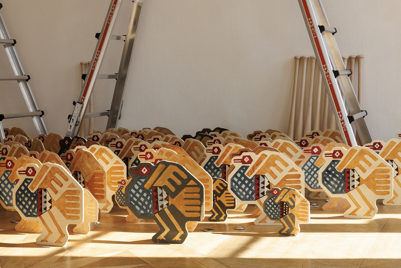 Installation view, D'Ette Nogle: Let It R.I.P, 2026. Courtesy of the artist and Kunstverein Braunschweig.
