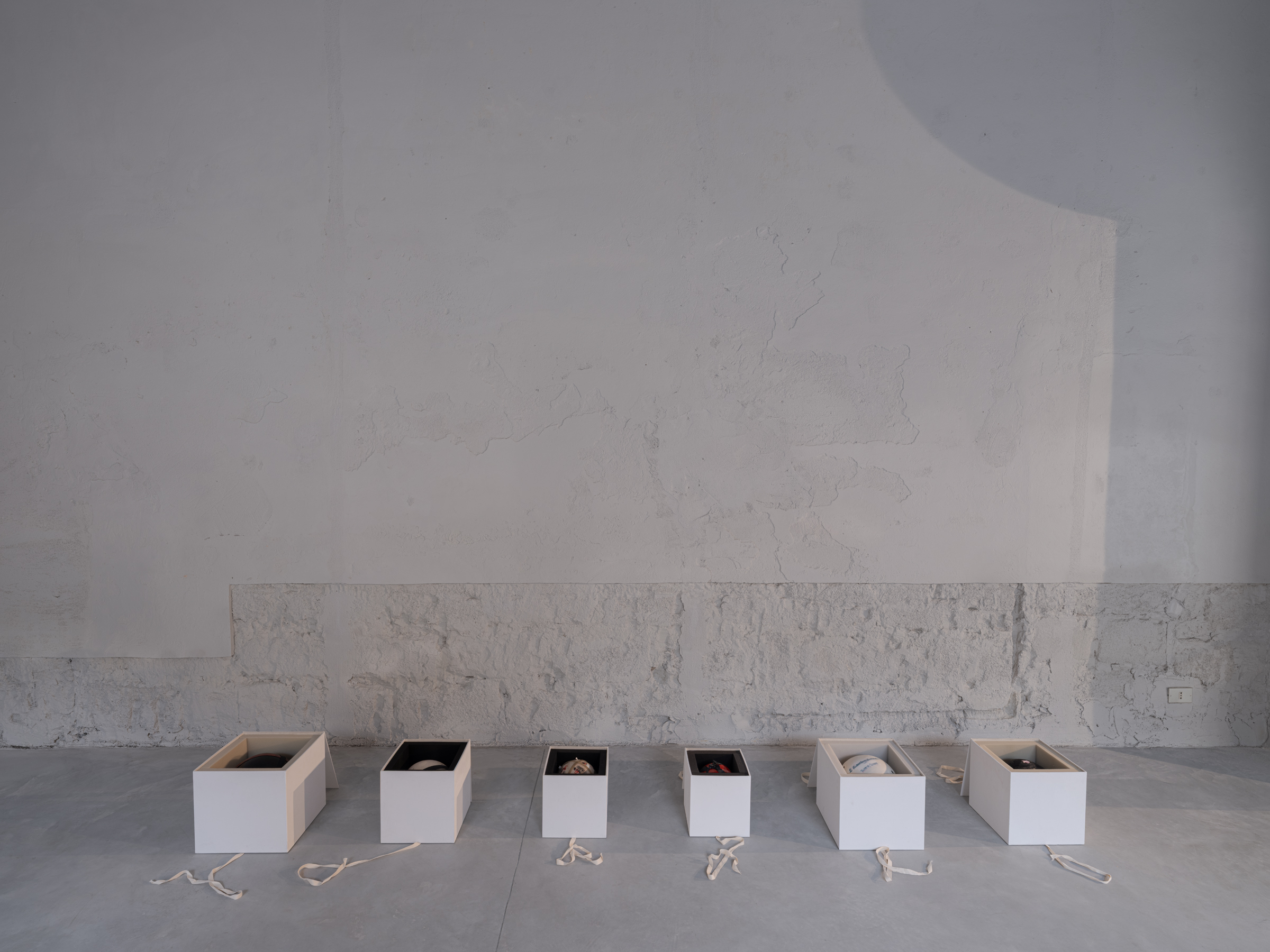 Installation View, I Ciclopi (Eye, Camera, Myth), INCURVA, Trapani, 2 April - 28 June 2026. Photo: Oskar Lee