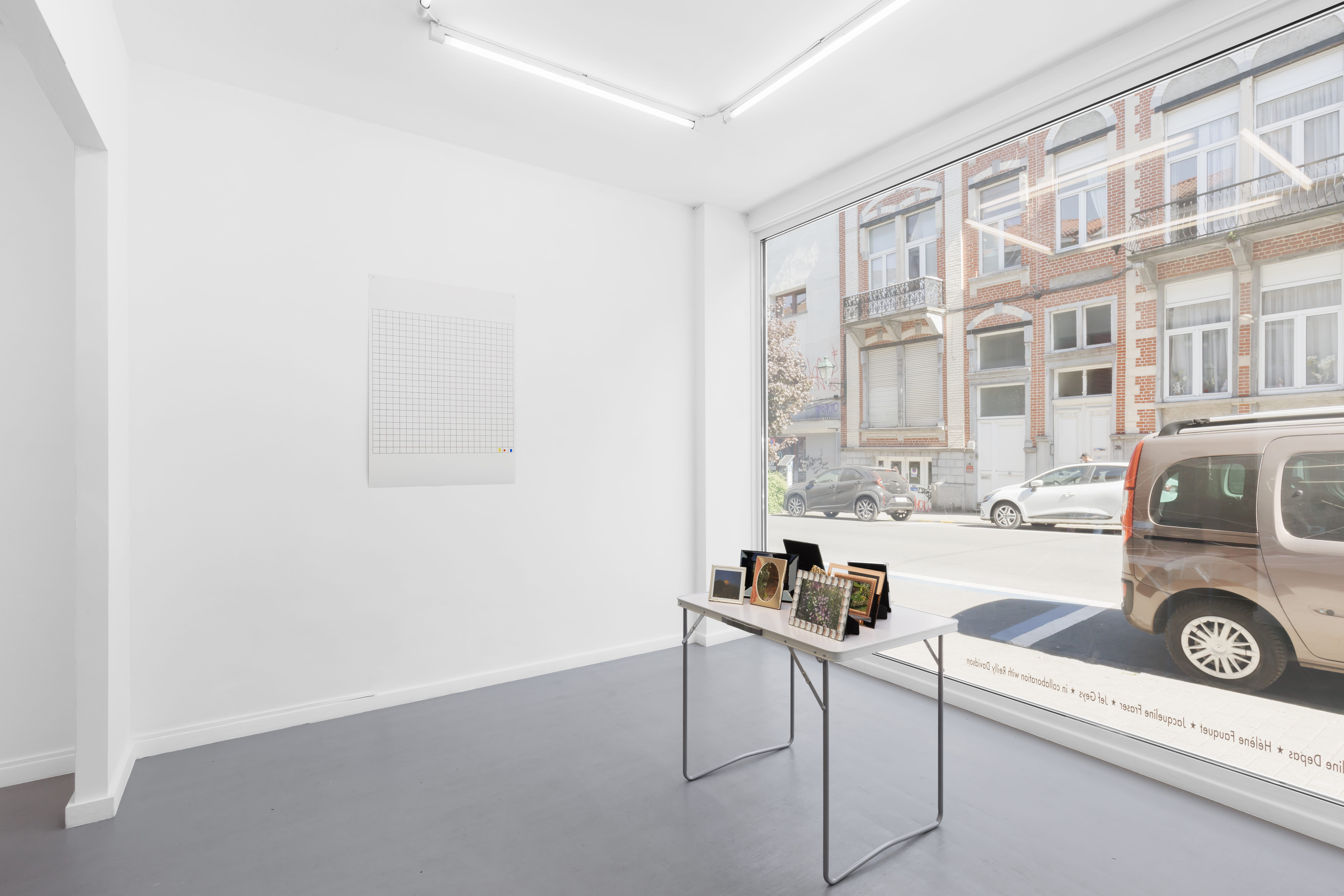 Installation view, Setting, Damien & The Love Guru, Brussels, 2026. Photography by Useful Art Services.