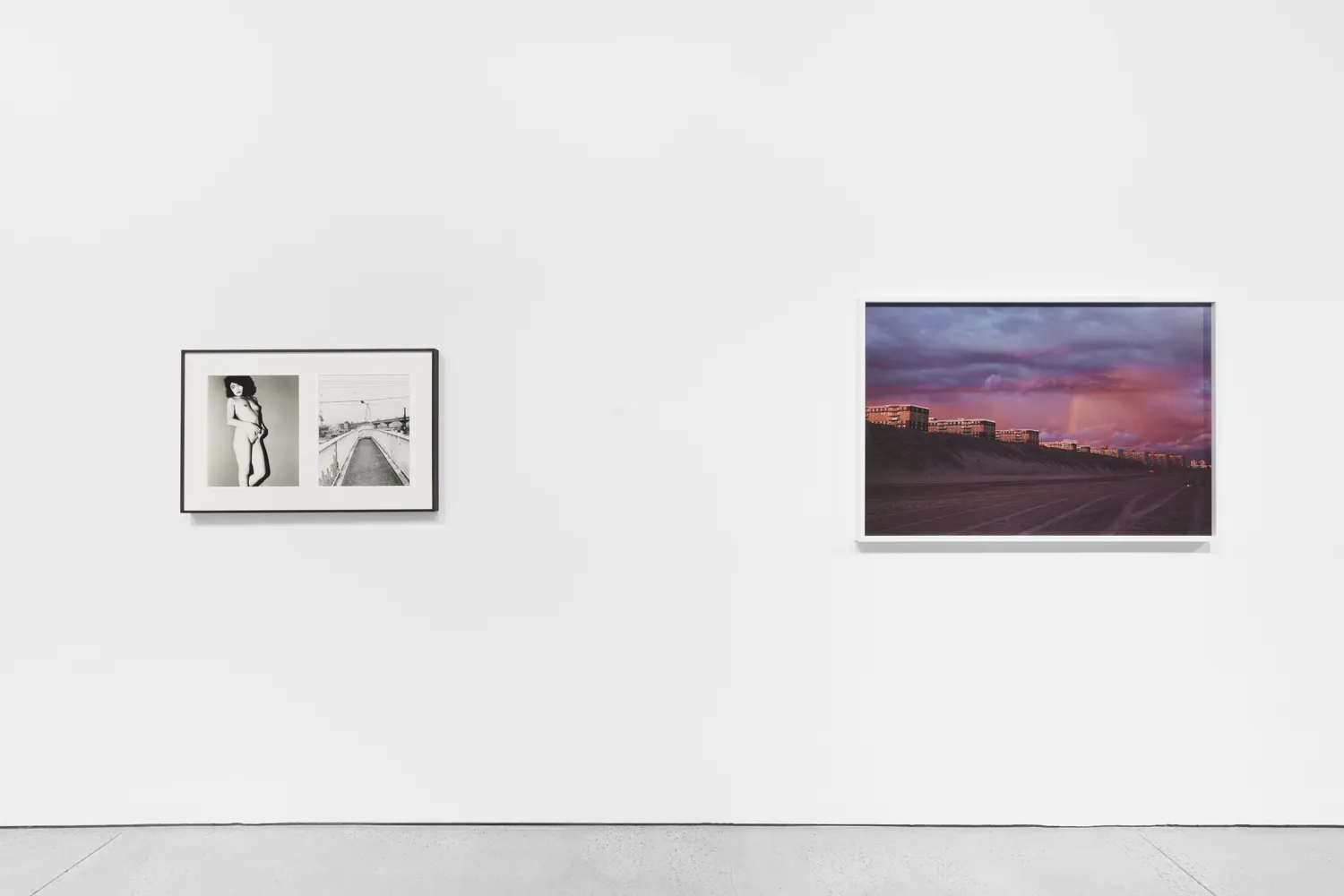 Installation View, Nobuyoshi Araki and Roe Ethride, 2026. Courtesy of the artists and Anton Kern Gallery, New York.