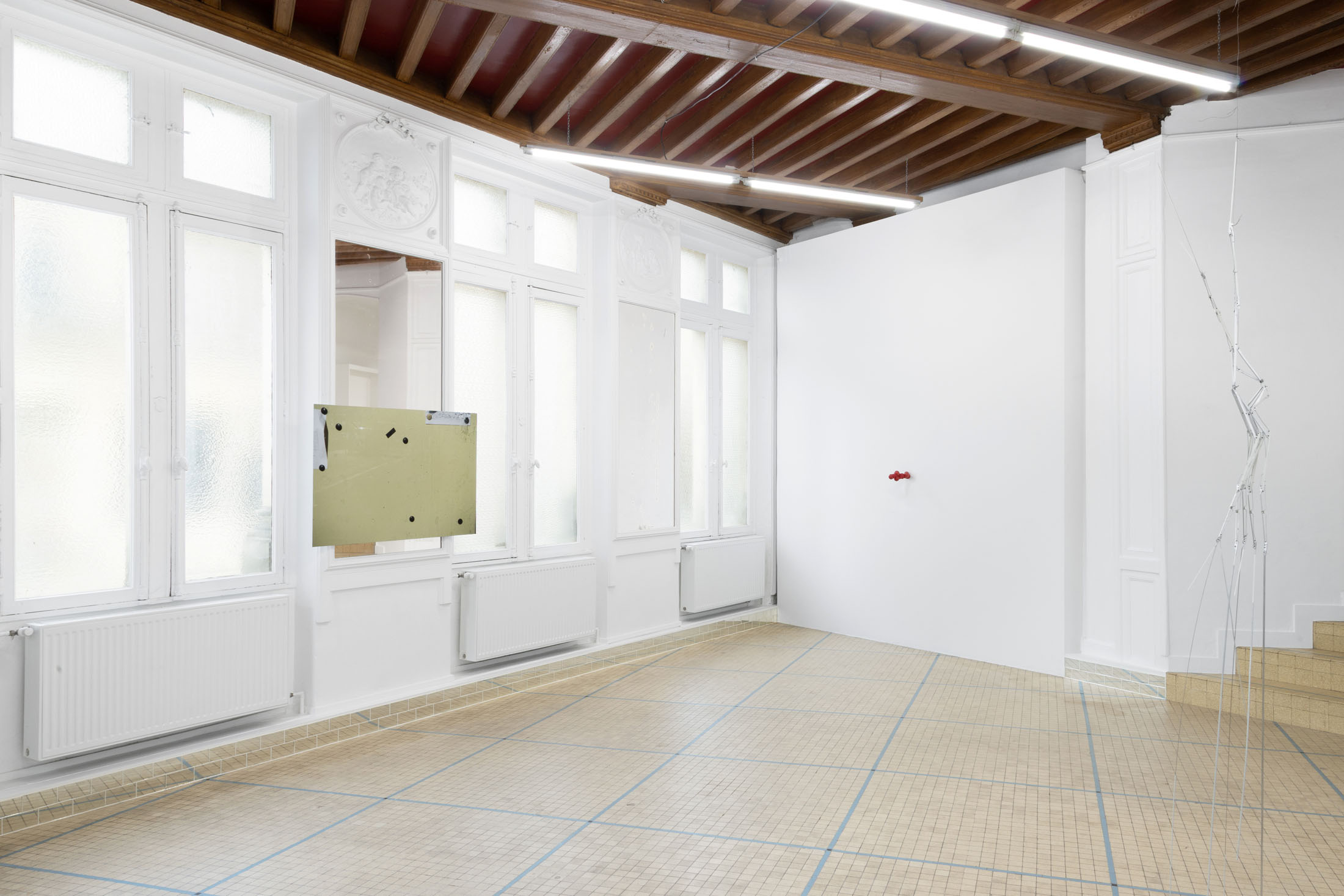 Installation view, A Certain Distance, 2026. Courtesy of the artists and Café des Glaces, Tonnerre.