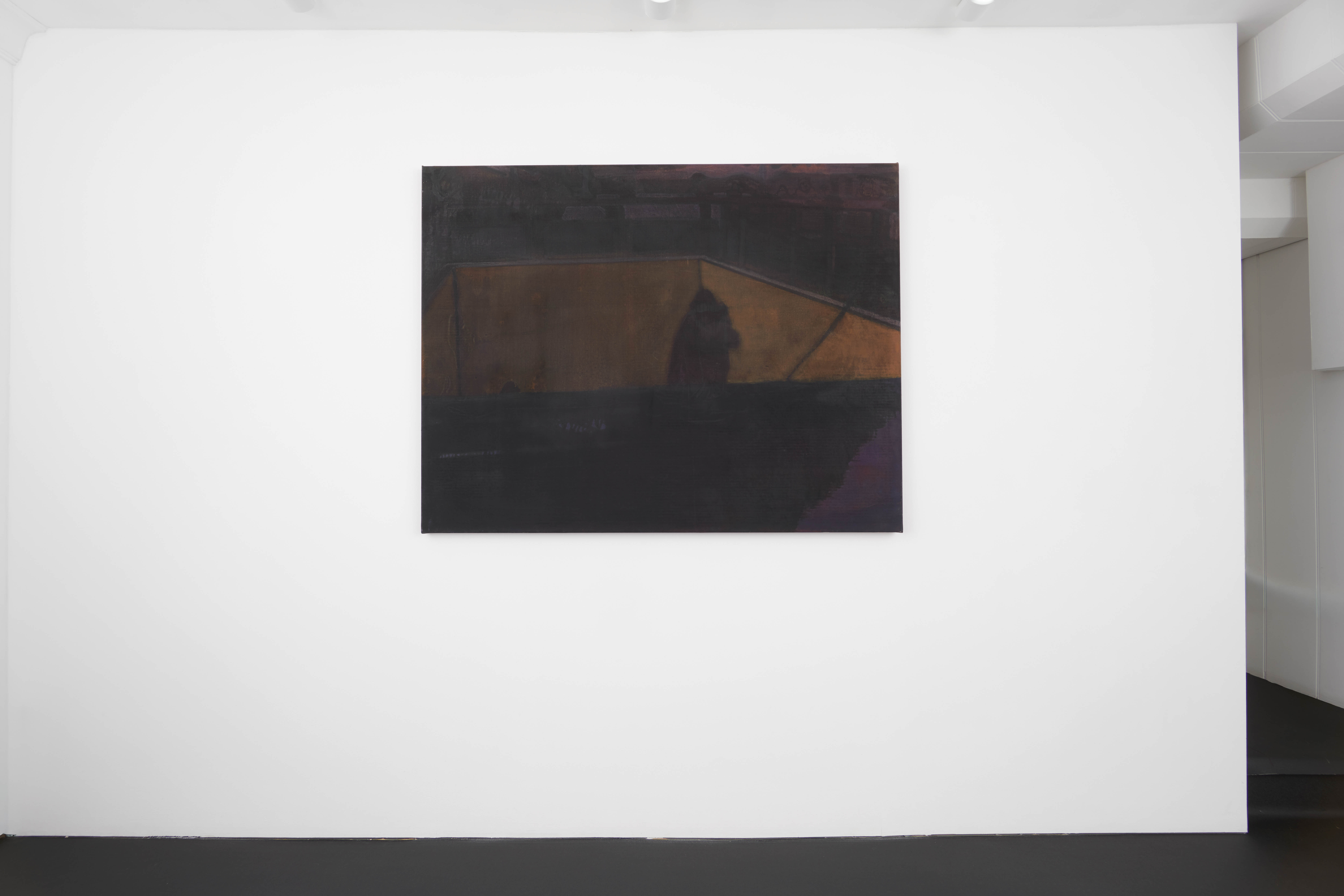 Tim Breuer, Interchange (SCP-PP-BC), 2026. Oil on canvas 100 x 130 cm. C) Tim Breuer, Courtesy Champ Lacombe & TRAMPS, photo credit: Andy Keate