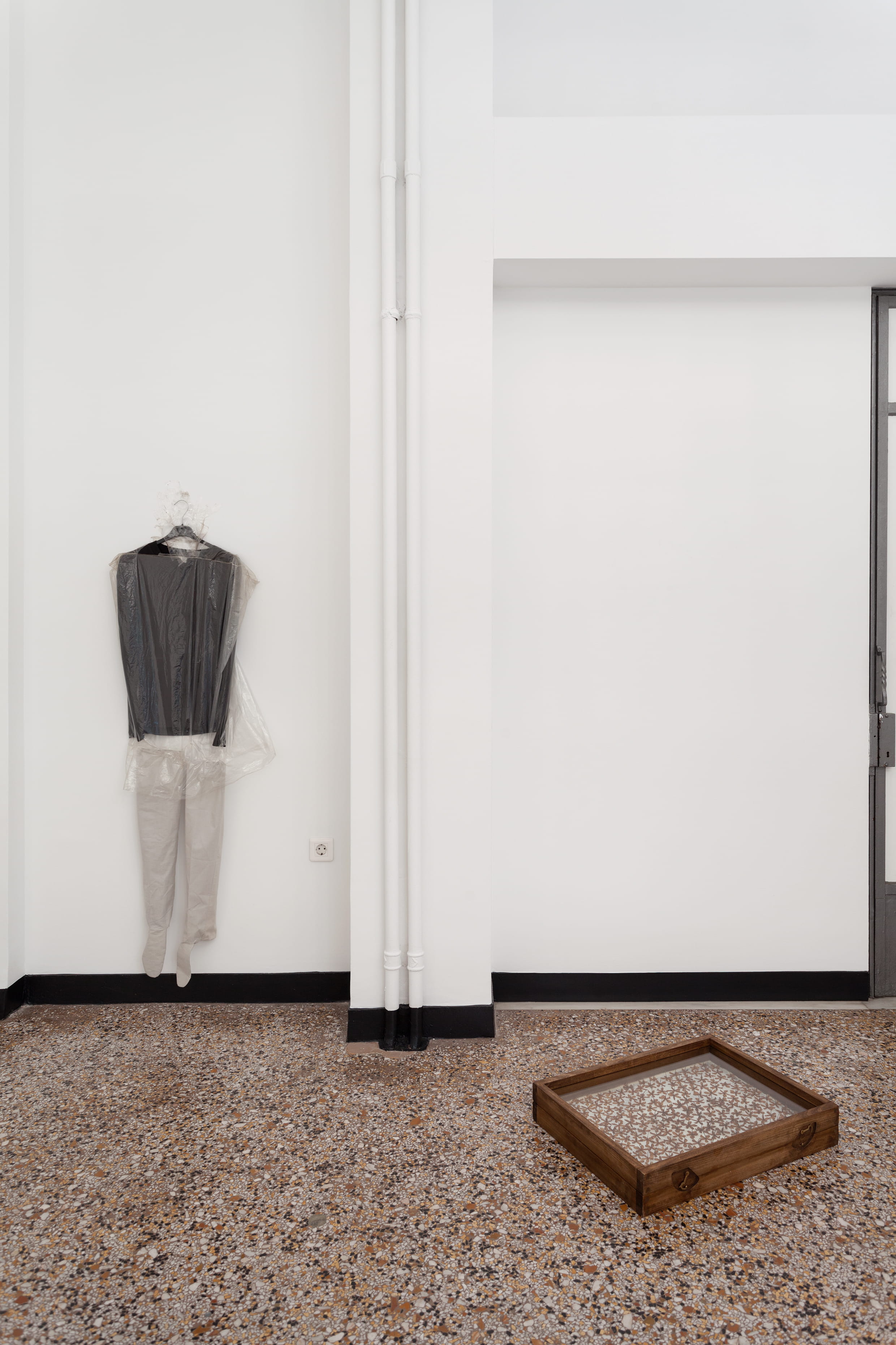 Installation view, post-everything deluge, 2026. Courtesy of the artists and Radio Athènes, Athens.