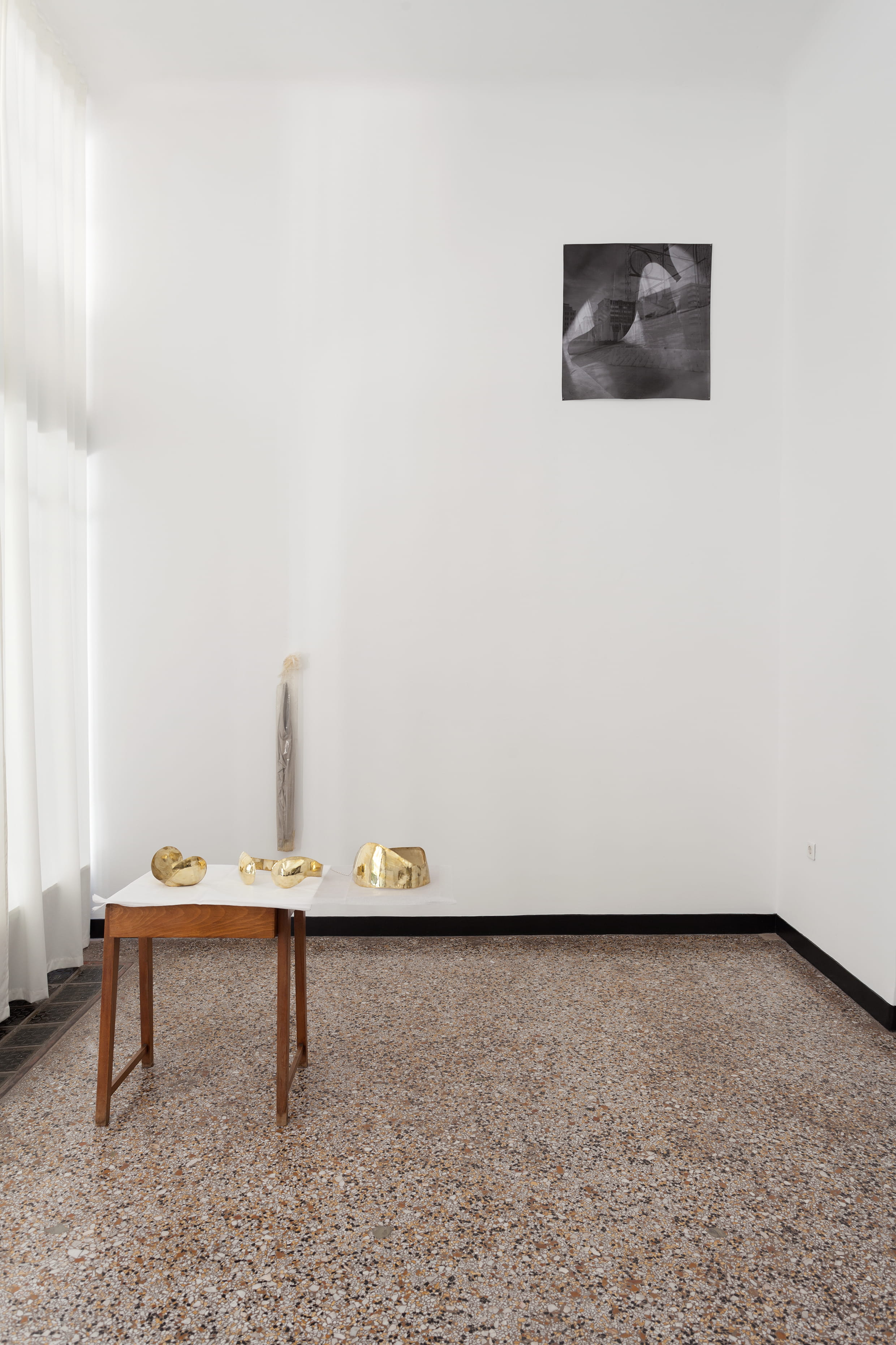 Installation view, post-everything deluge, 2026. Courtesy of the artists and Radio Athènes, Athens.