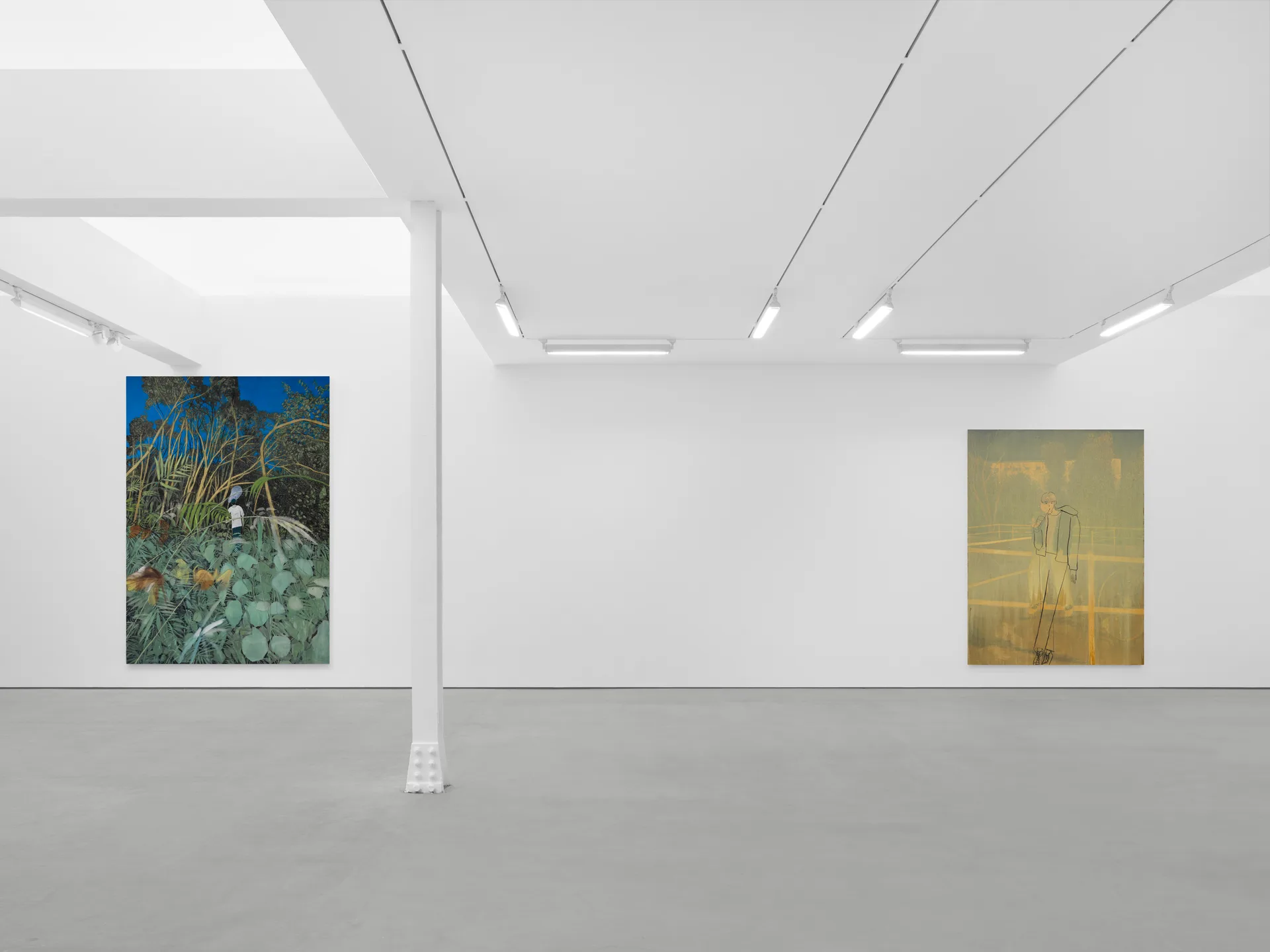 Installation view, Yu Nishimura: Dislocation, 2026. Courtesy of the artist and Sadie Coles HQ. Photo: Katie Morrison