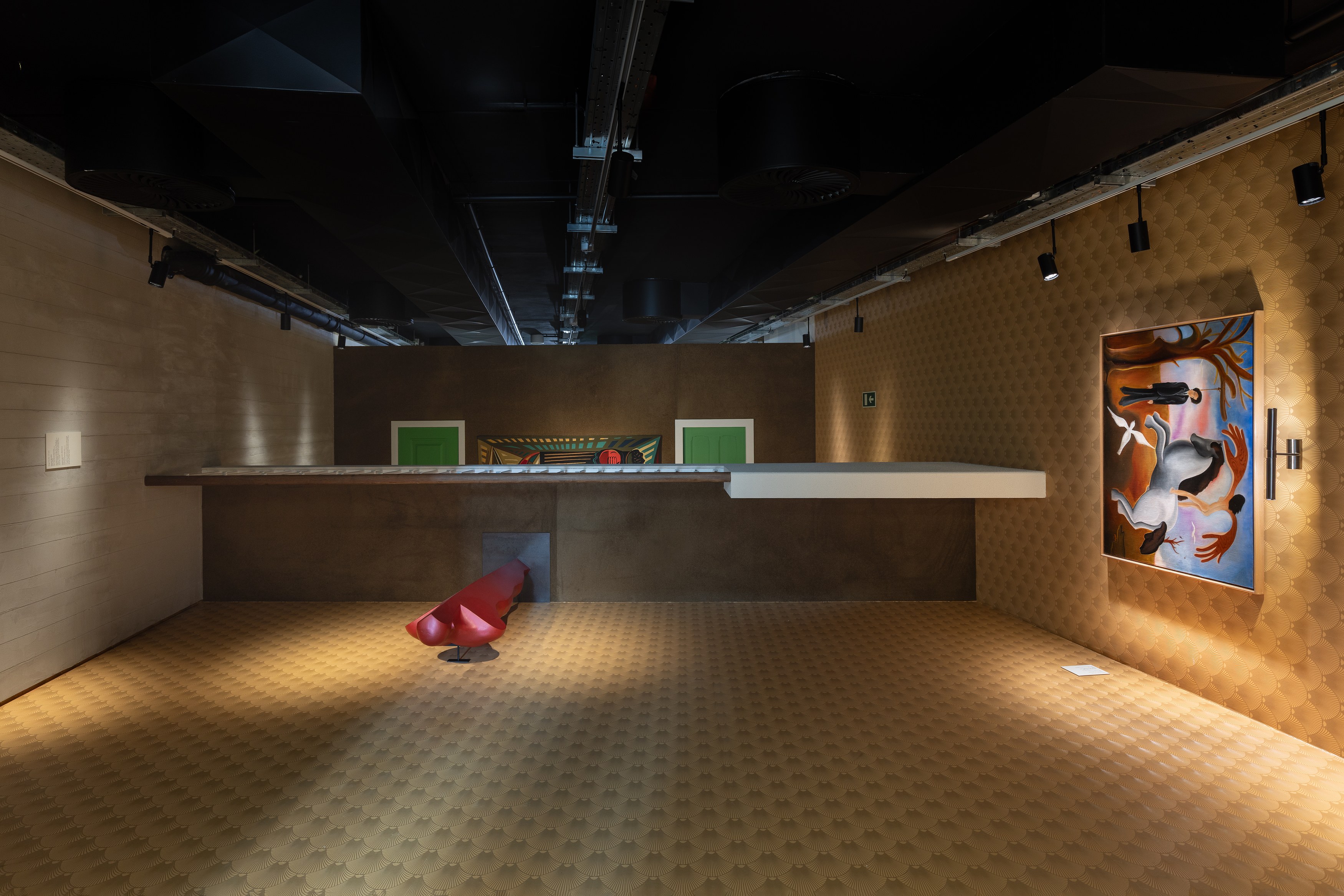 Installation View, Bruno Zhu: Belas Artes, 2026. Courtesy of the artist and Centro de Arte Moderna Gulbenkian, Lisbon. Photography: Bruno Lopes.