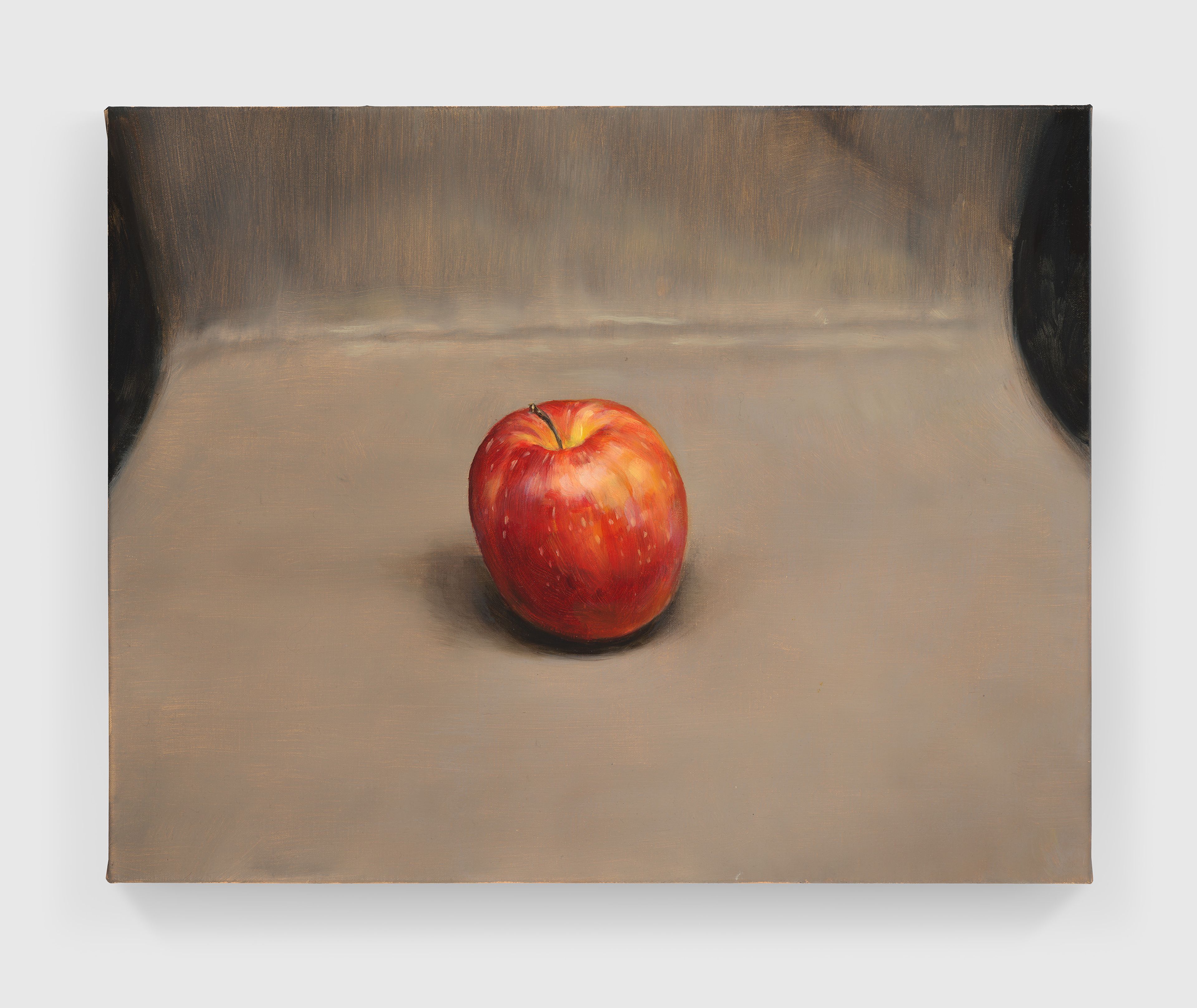 Michaël Borremans, Killer, 2026, Oil on linen, 16 1/2 x 20 7/8 inches (42 x 53 cm). Courtesy of the artist and David Zwirner.