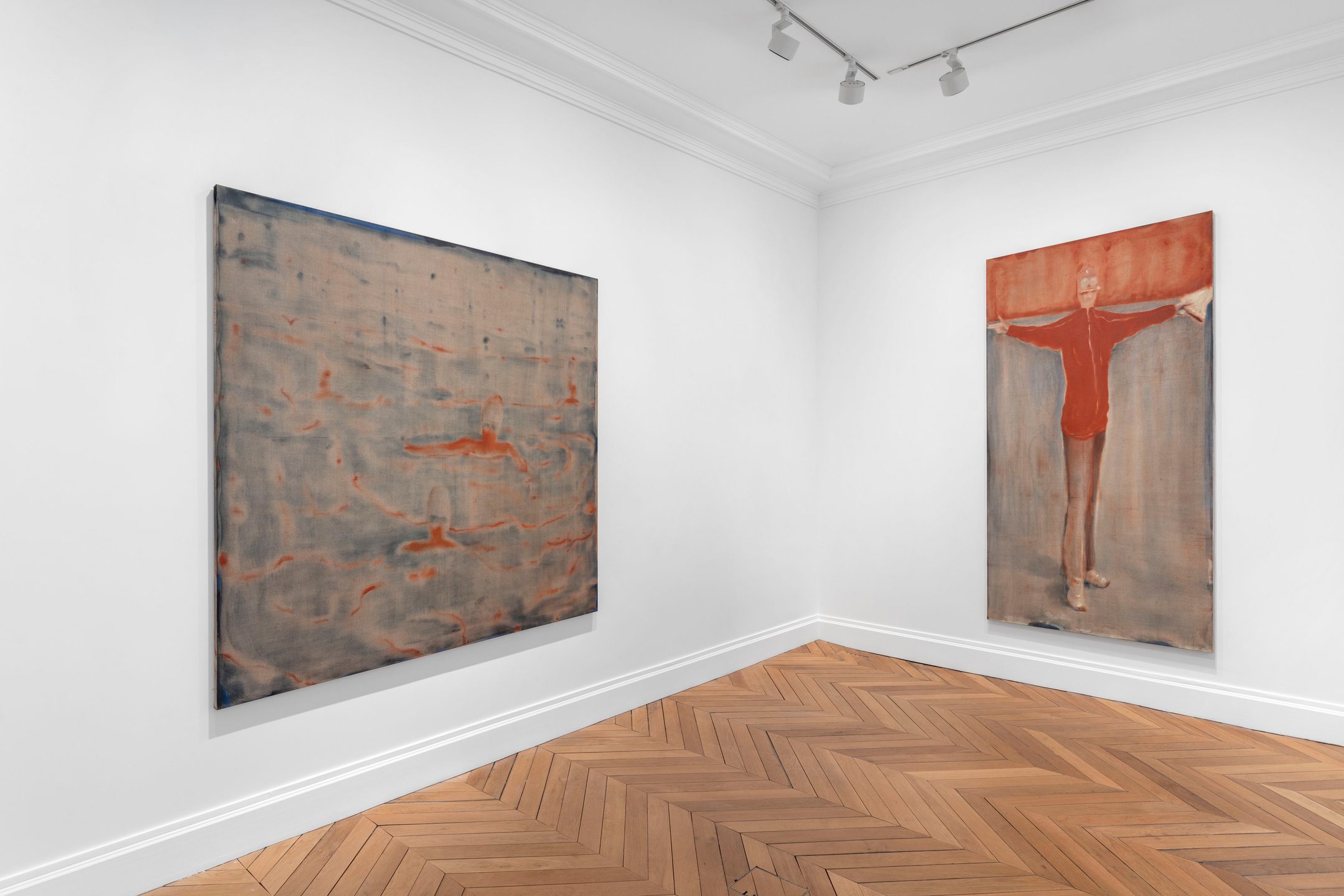 Installation view, Suleman Aqeel Khilji: Transmission | نشریات - Courtesy of the artist and White Cube, Paris, 2026.