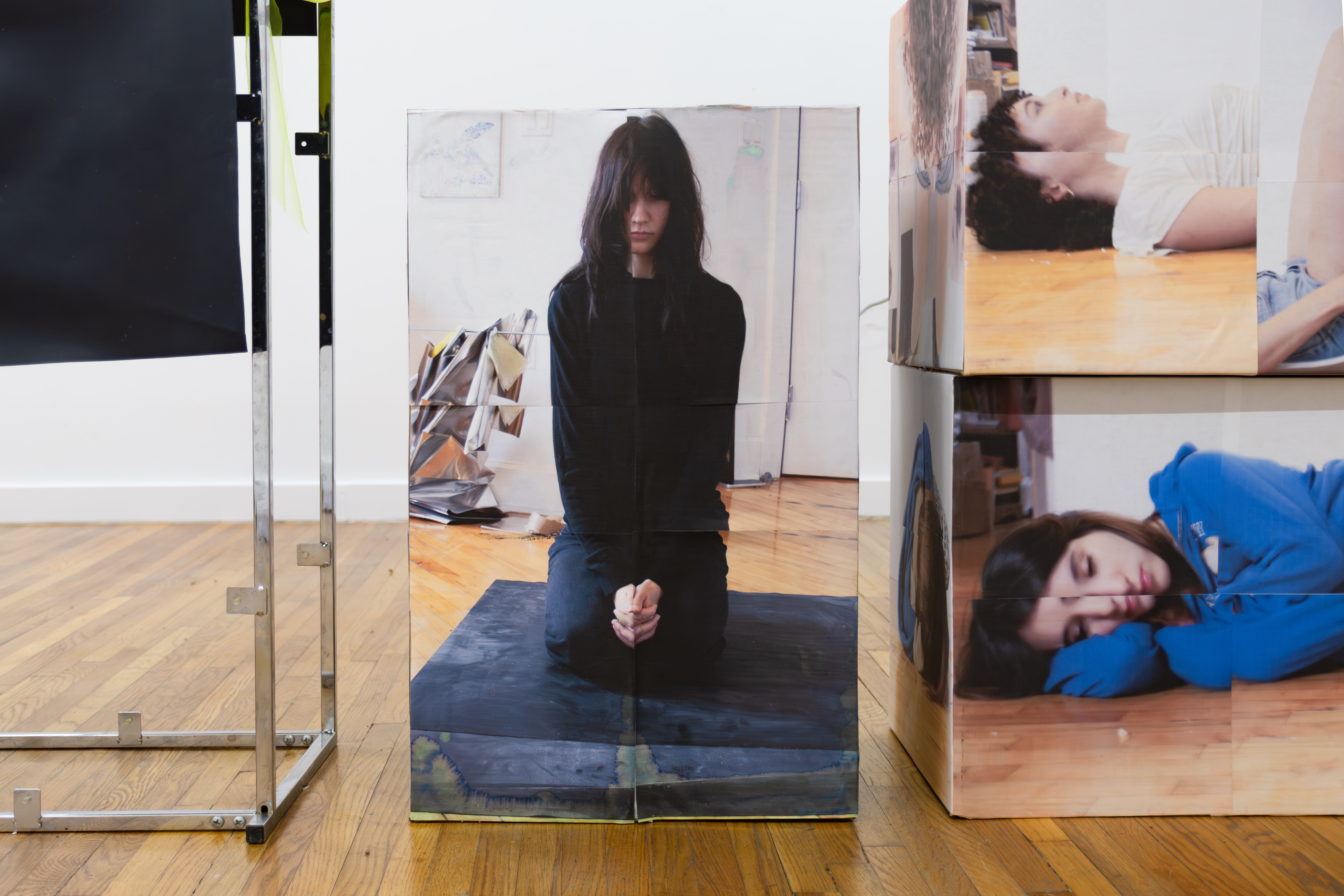 Karla Zurita, Artists, Ink on paper, cardboard, aluminum, latex, foam, grout, acrylic, steel, silicone, Dimensions Variable. Courtesy of the artist and Triest, New York.