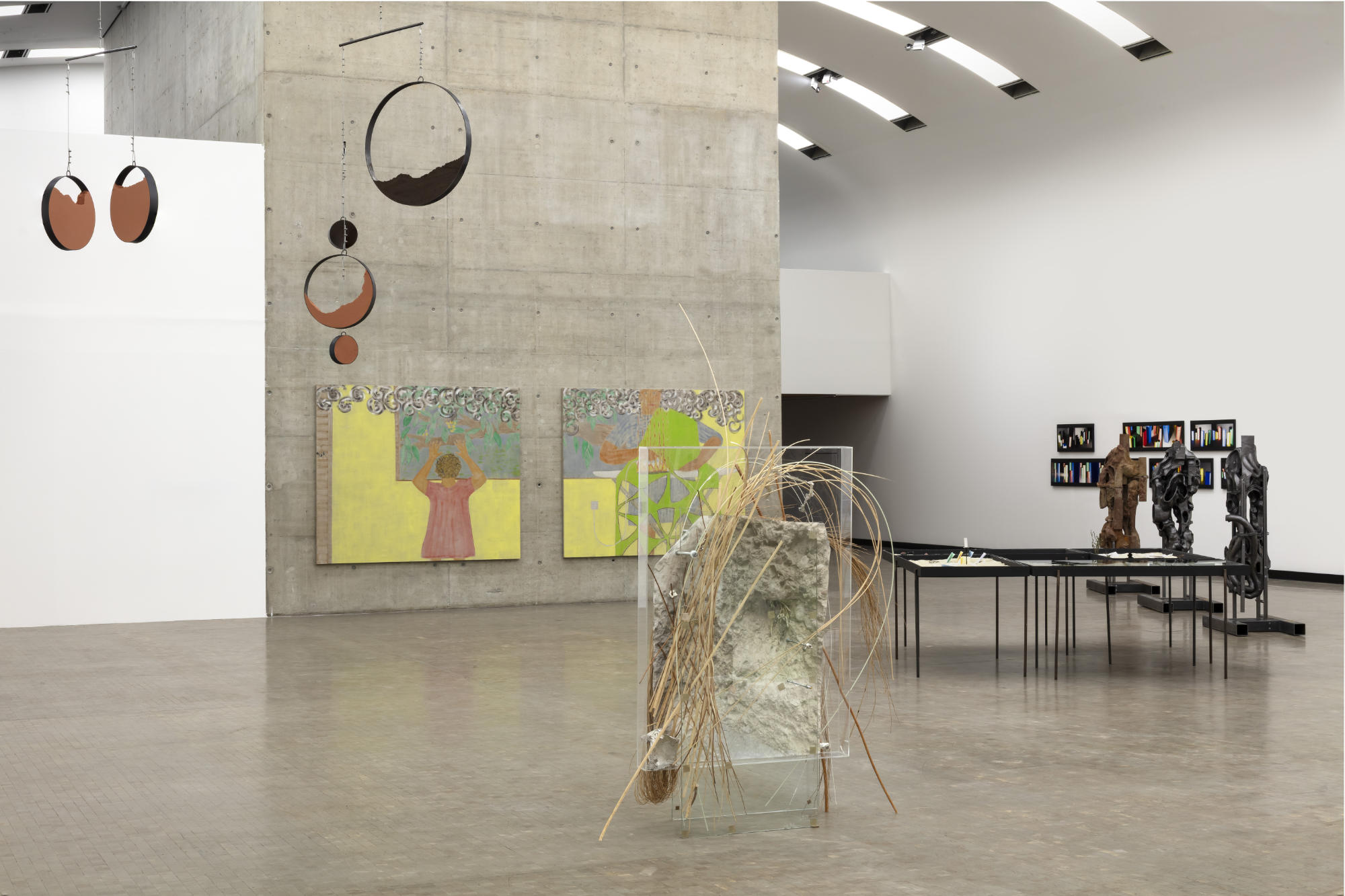 Installation view, Lebt und arbeitet in Wien, 2026. Courtesy of the artists and Kunsthalle Wien, Vienna.