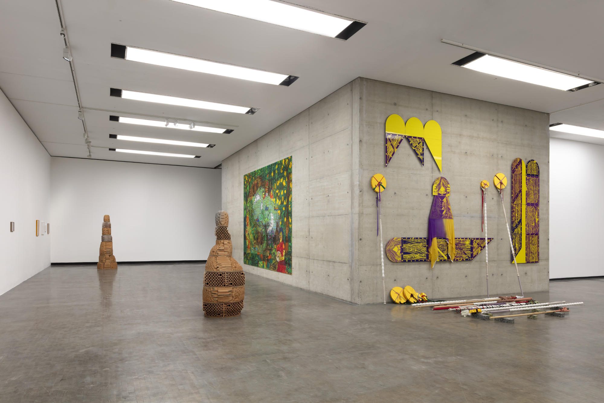 Installation view, Lebt und arbeitet in Wien, 2026. Courtesy of the artists and Kunsthalle Wien, Vienna.