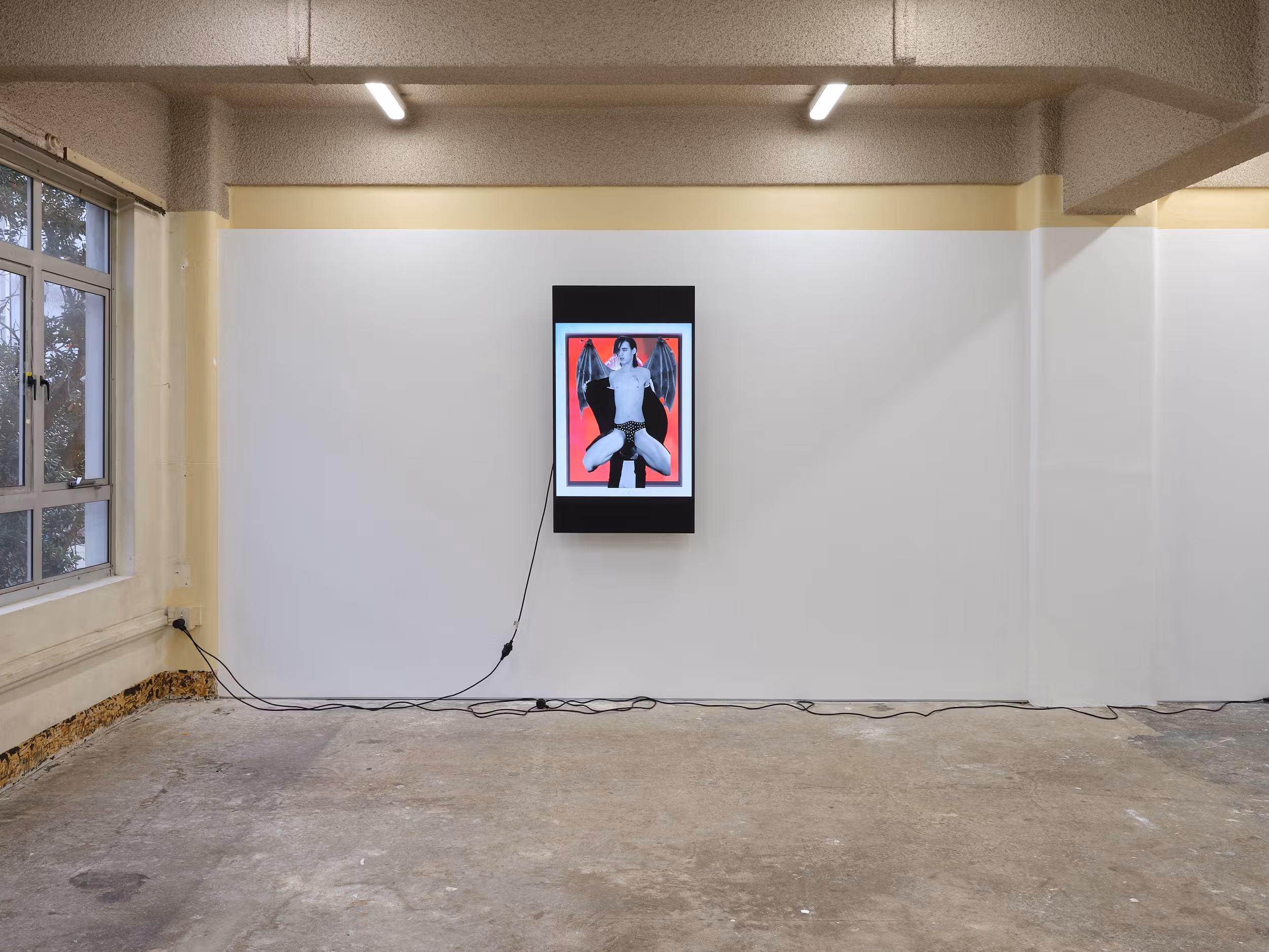 Richard Hawkins, ‘The George and Goliath Sequence’, 2024 digital video, 4'24'' Ed. 3 + 1 AP RH/V 2024/0. Courtesy of the artist and Treadler.