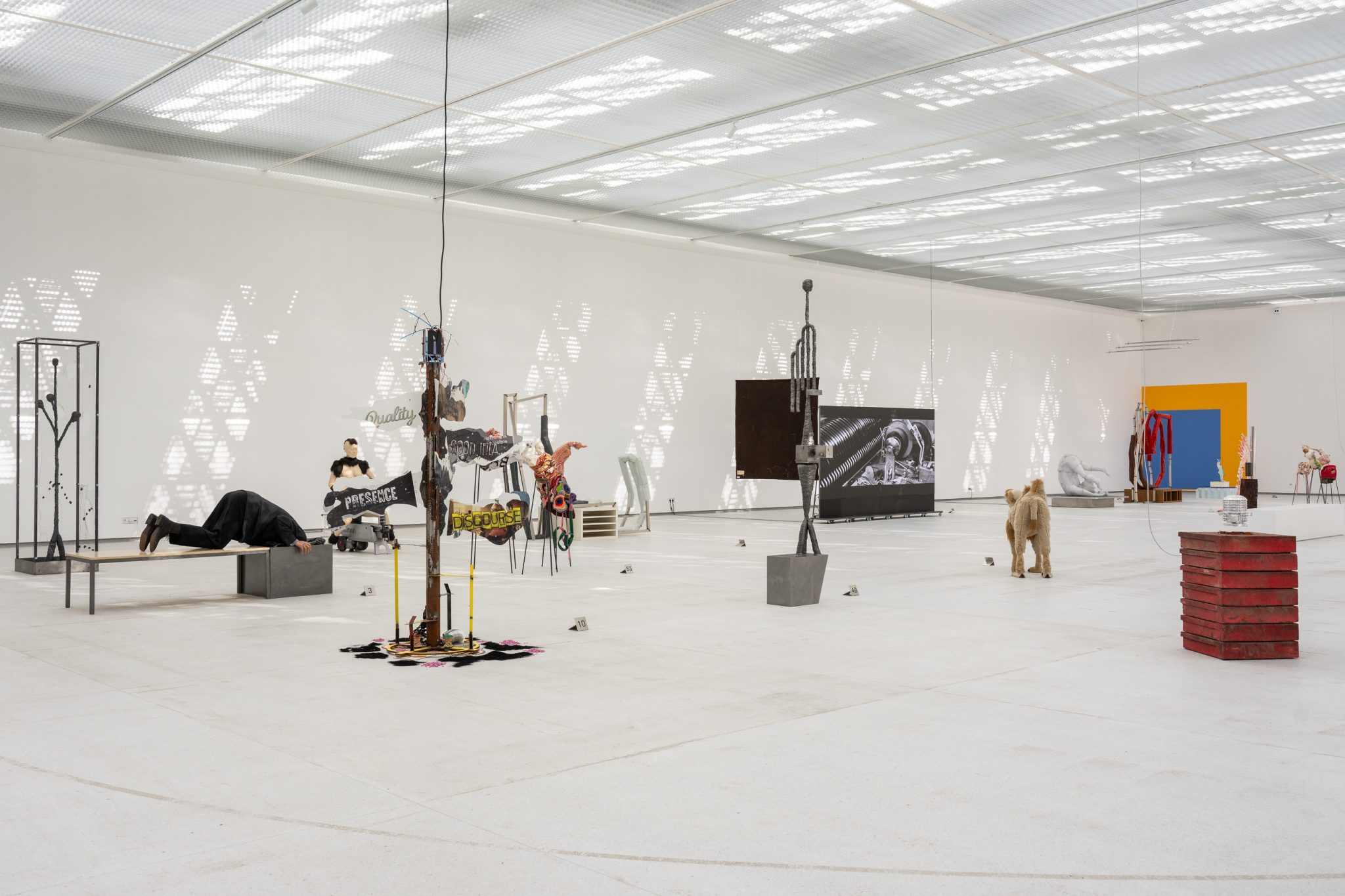 “Superglue, or Inventing the Friend”, exhibition view. Contemporary Art Centre, 2026. Curator: Valentinas Klimašauskas. Photographer: Andrej Vasilenko