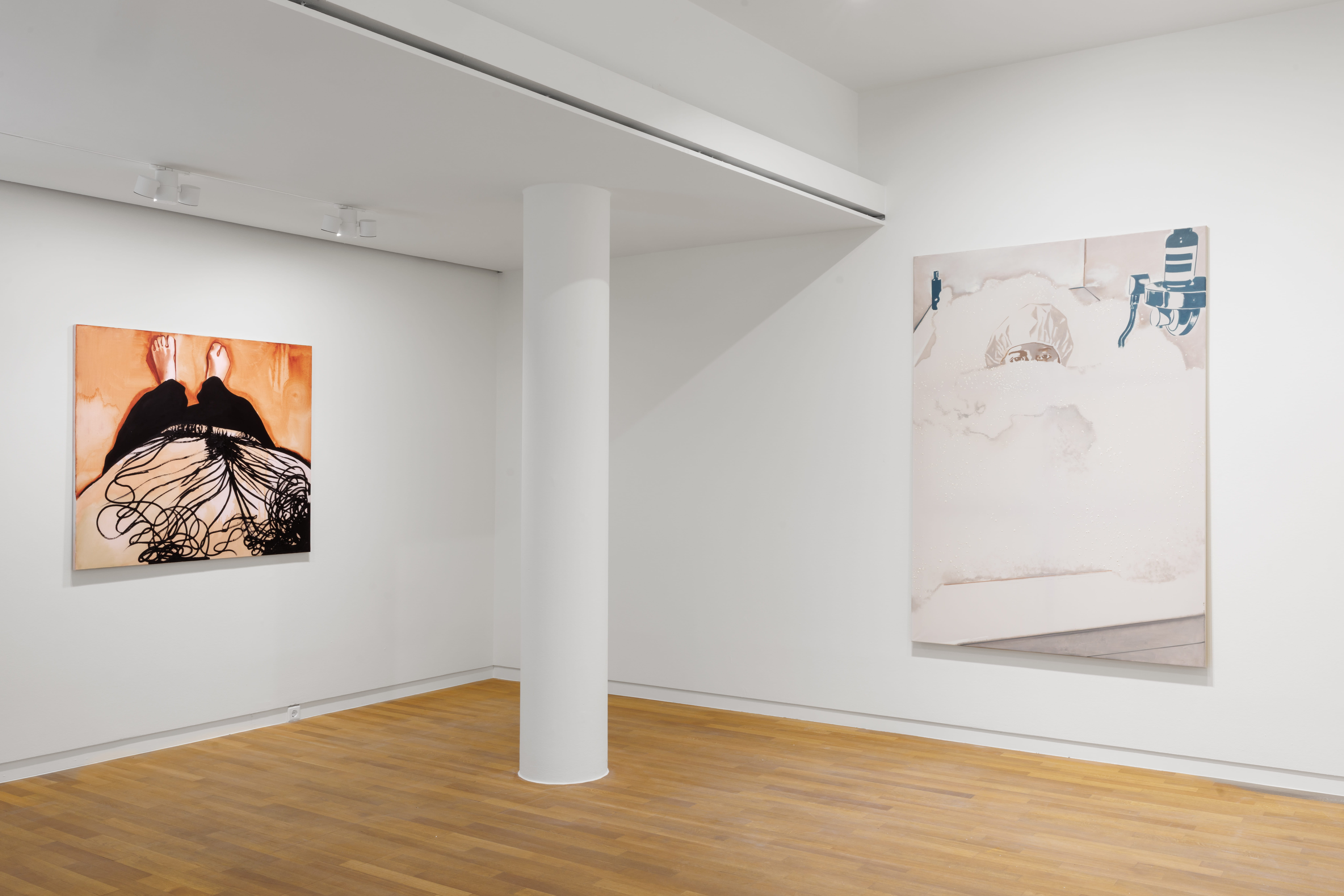 WILHELM SASNAL – GREY EYES, Exhibition view at Espace Louis Vuitton München (2026) - Photo credits: © Jérémie Souteyrat / Louis Vuitton