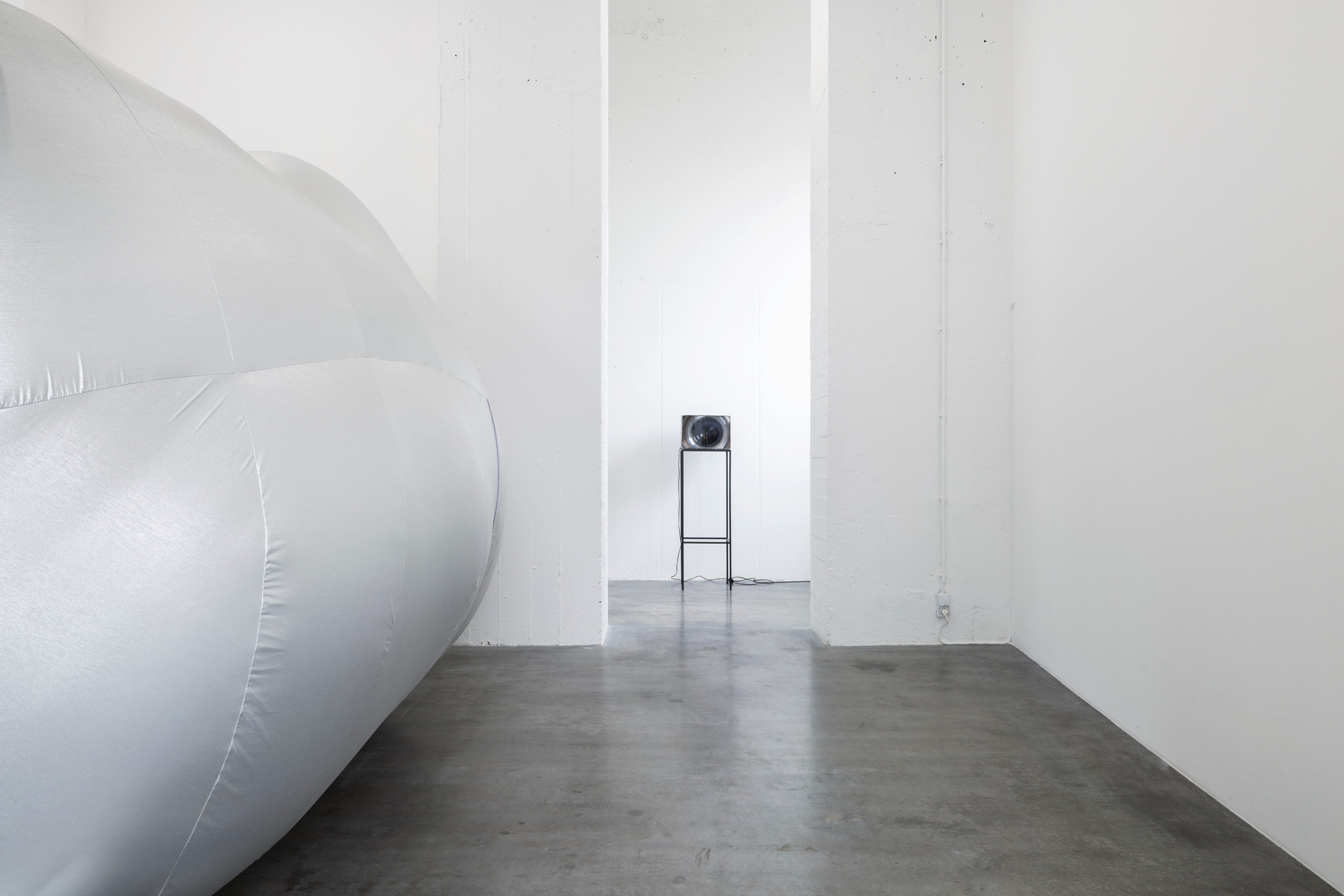 Exhibition view of ‘Call me gravity’, WIELS, Brussels, 2026. Photo: Fabrice Schneider.