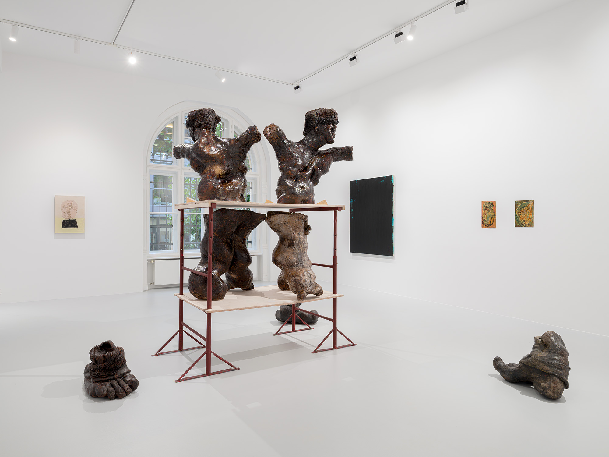 Installation view, Symptoms (2026). Courtesy of the artists and Galerie Nordenhake, Berlin.