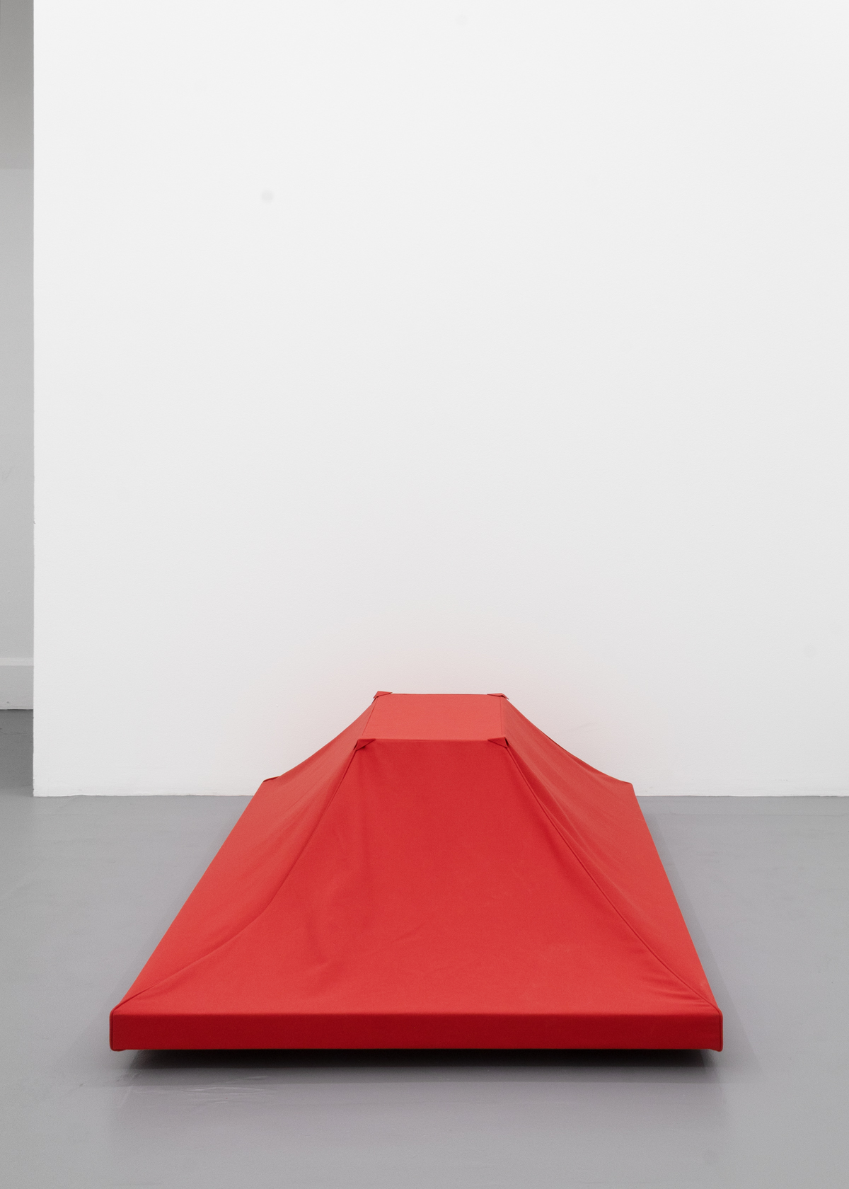 Connie Wilson, Dead Pig, 2026, deadstock fabric, MDF. Courtesy of the artist and Prairie.