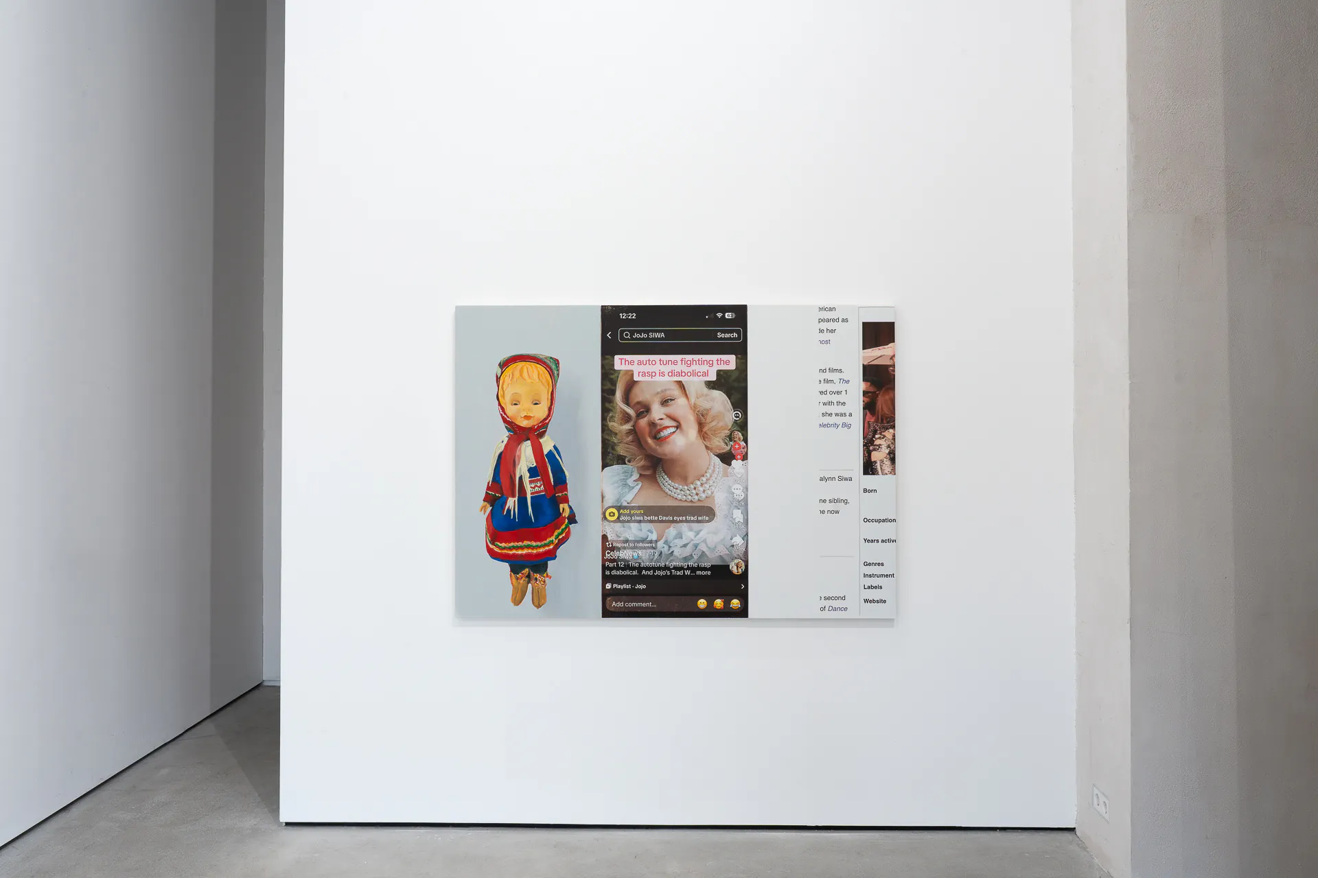 Installation view, Julia Wachtel: Return to Content a/b (2026). Courtesy of the artist and Klemm's, Berlin.