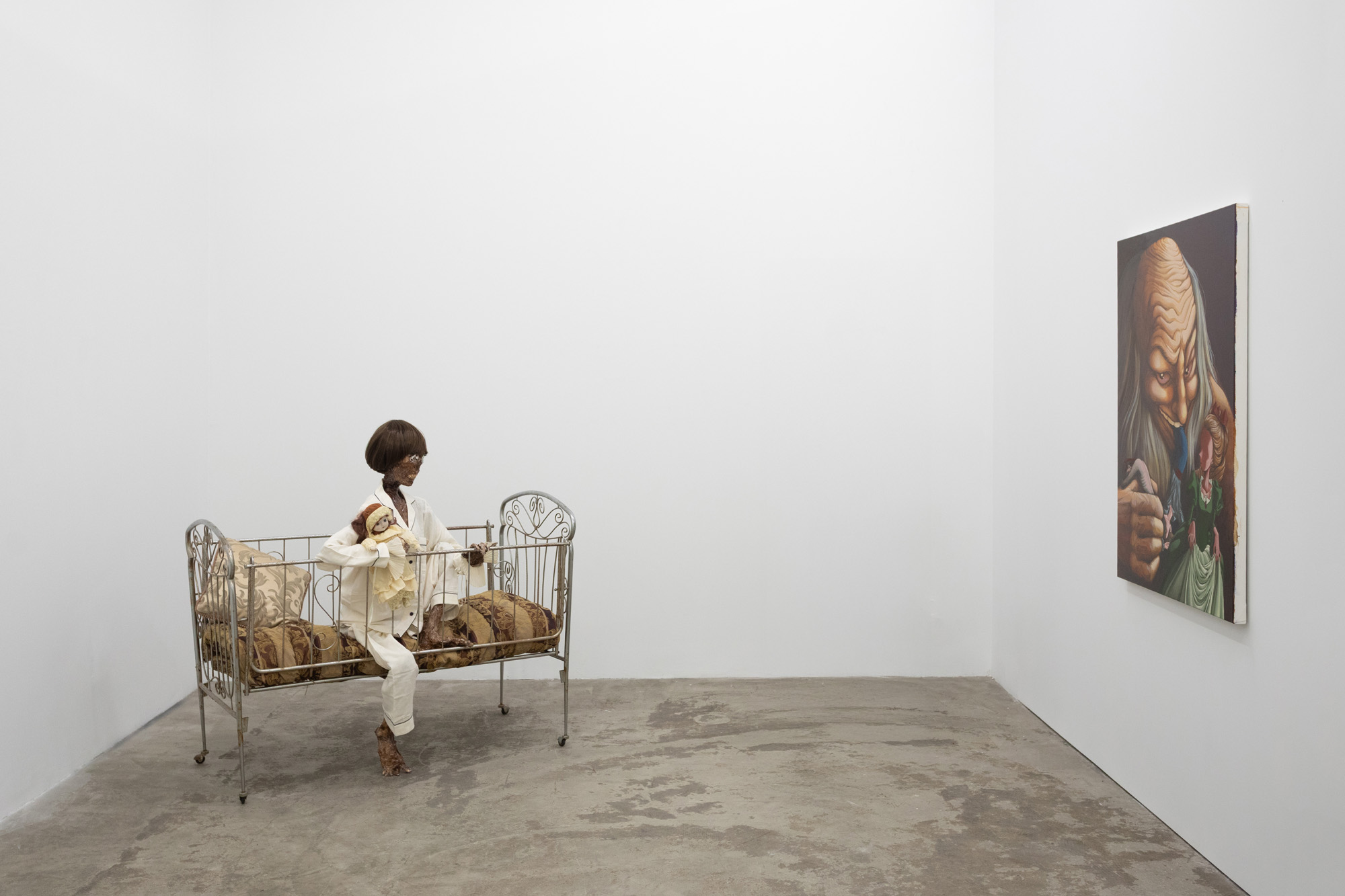 Installation view, Julien Ceccaldi: Celebu-Spawn (2026). Courtesy of the artist and Cooper Cole, Toronto.