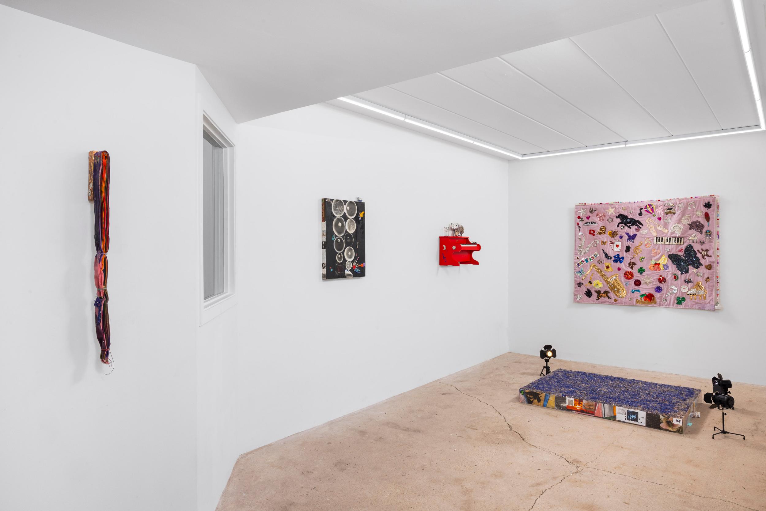 Installation view, Faith Icecold: Cassandra (2026). Courtesy of the artist and Romance, PIttsburgh.