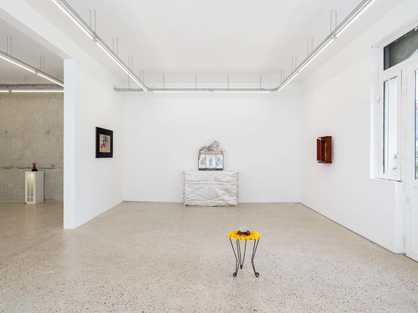 Exhibition view, Ladji Diaby, Godspeed You Black Emperor, Crèvecœur, Paris, 2026. Courtesy of the artist and Crèvecœur.