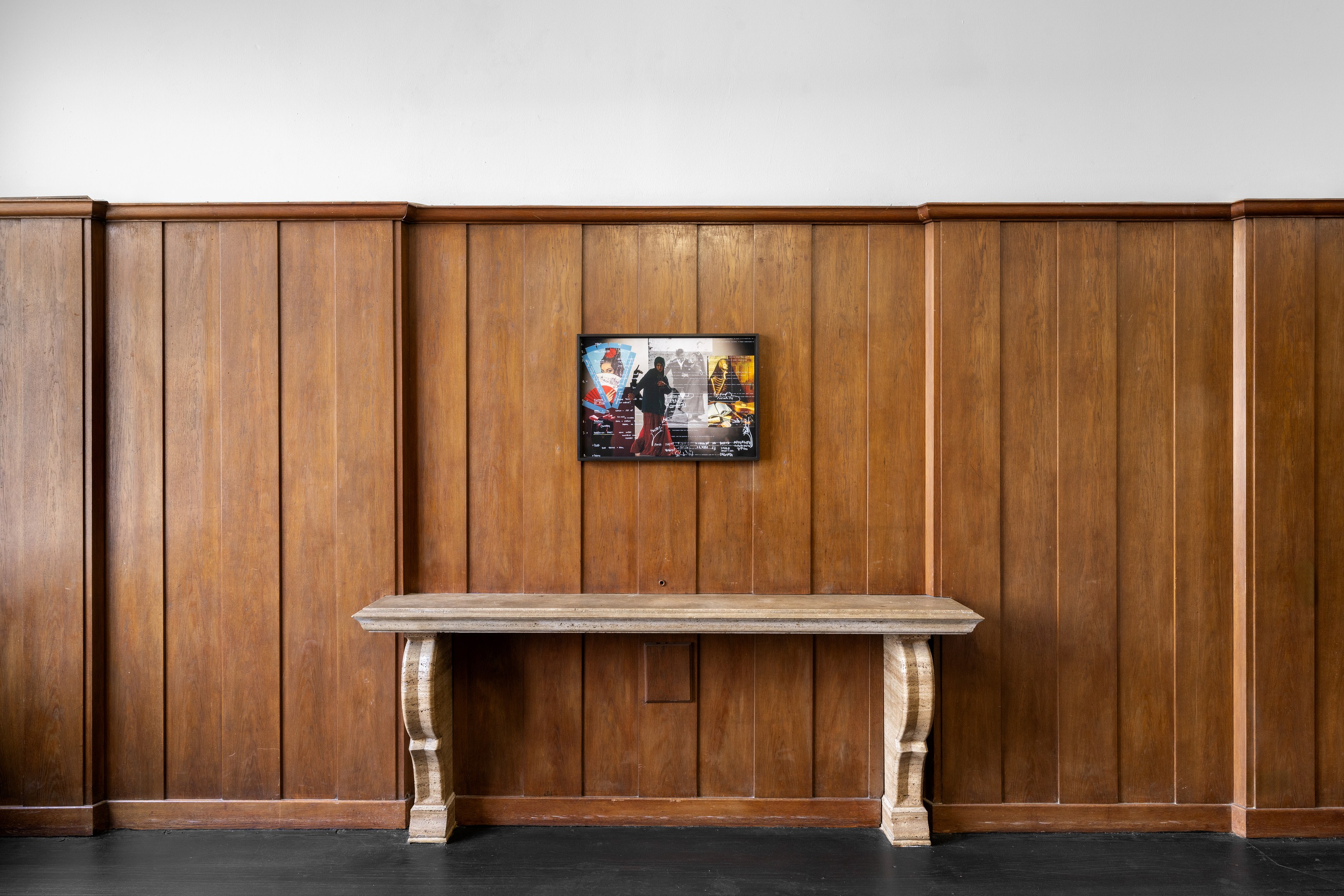 Installation view, Wu Tsang: Μέτοικε (2026). Courtesy of Galerie Isabella Bortolozzi, Berlin. Photos by Graysc.