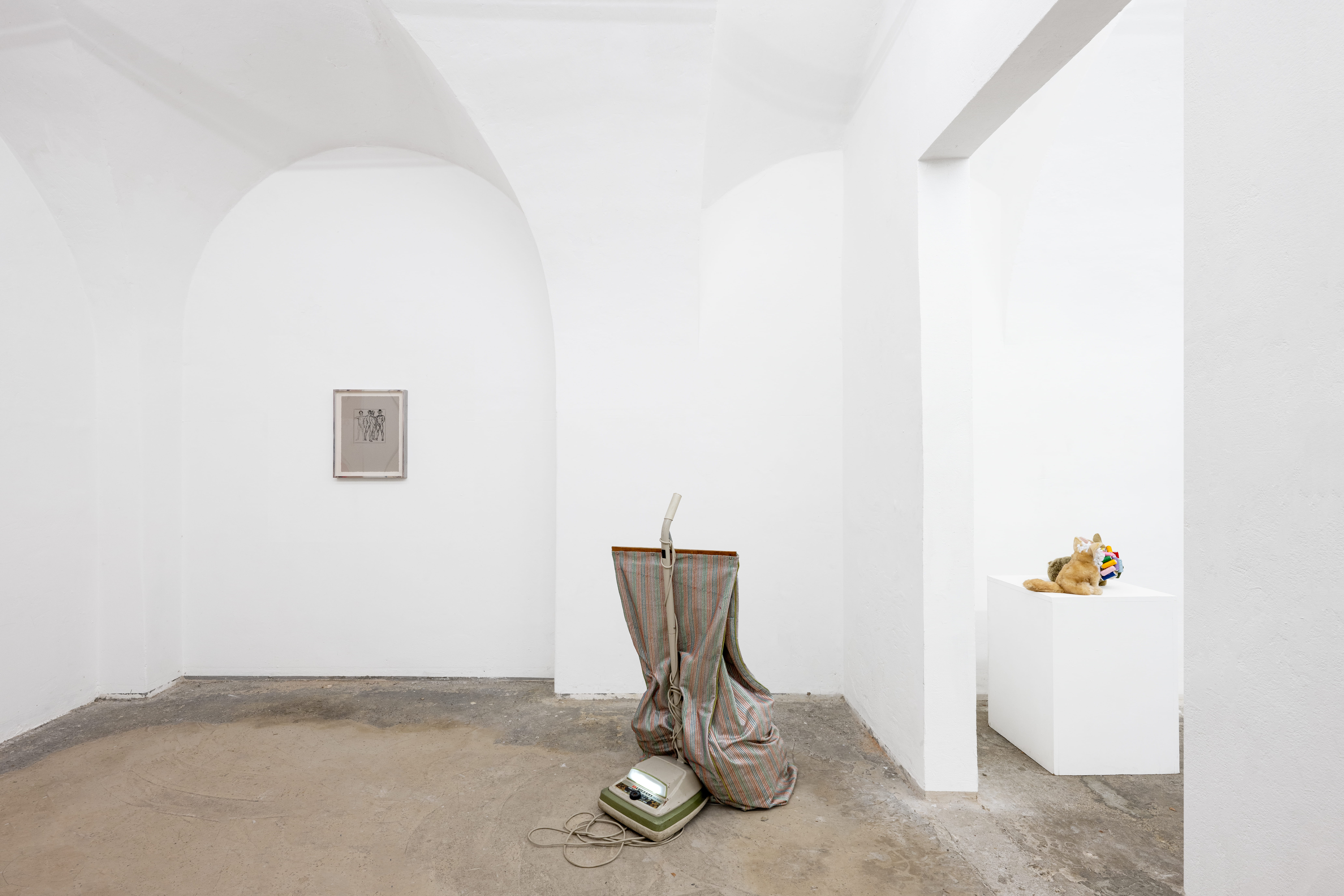 Installation view, Die Homofürsten (2026). Courtesy of the artists, City Galerie Wien and Gaylord Fine Arts.