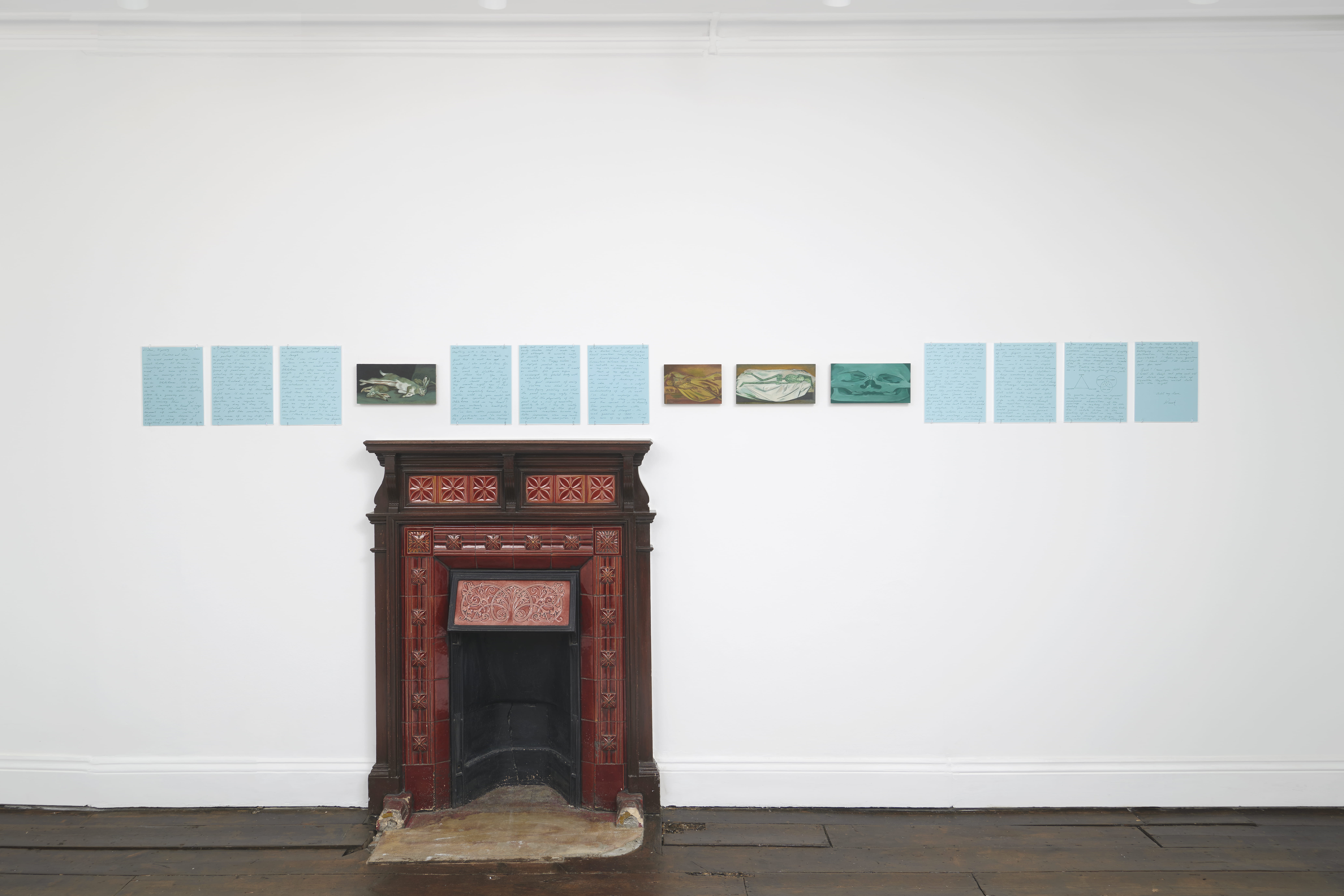 Brook Hsu, Installation view, Trout Fishing in America, Heidi, London, 2026. © Brook Hsu. Courtesy of the artist and Heidi, London. Photographer: Andy Keate