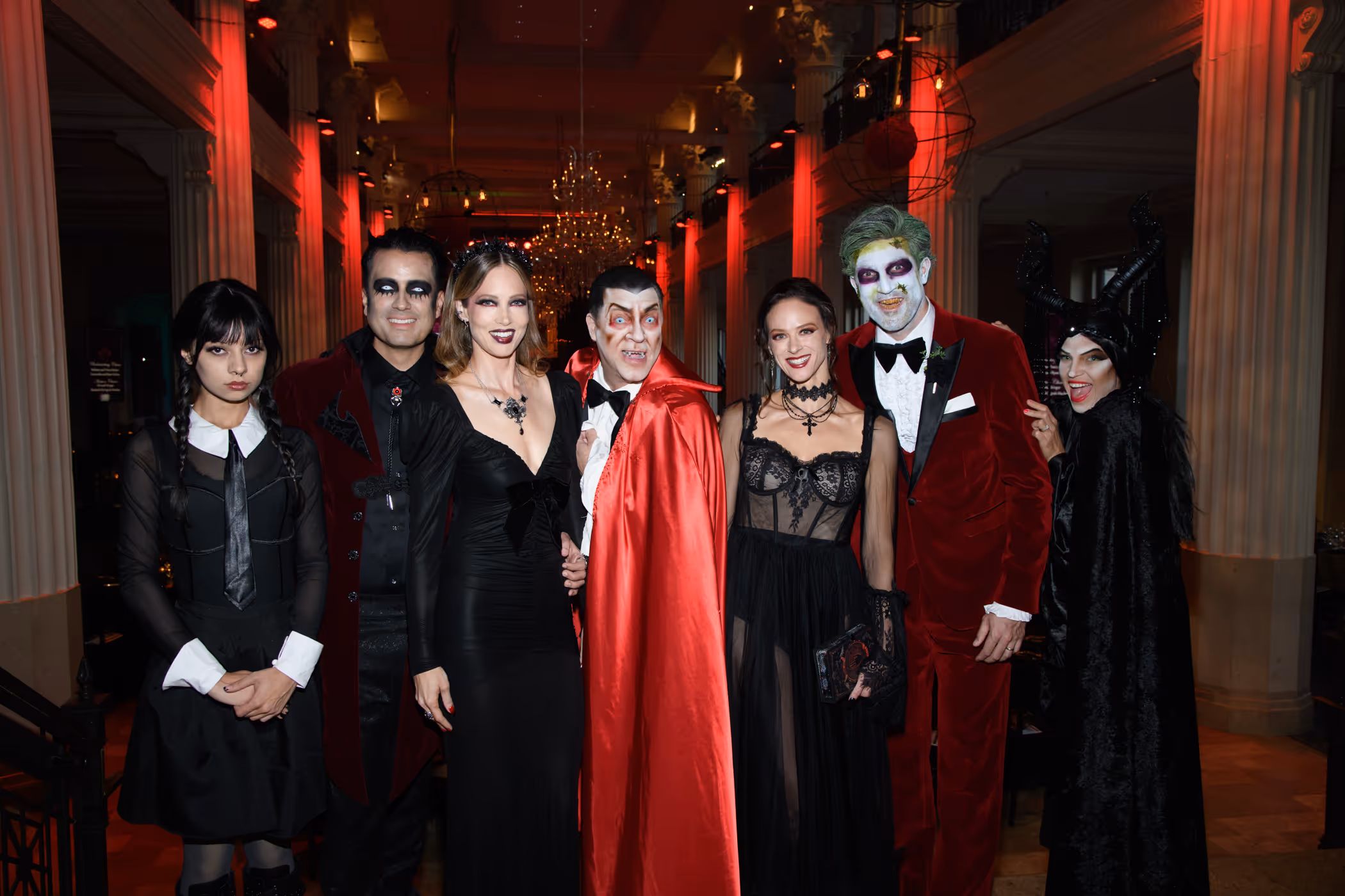 Noir Ball Chairs Iván and Allison Chávez and Whitney and Ryan Burns
