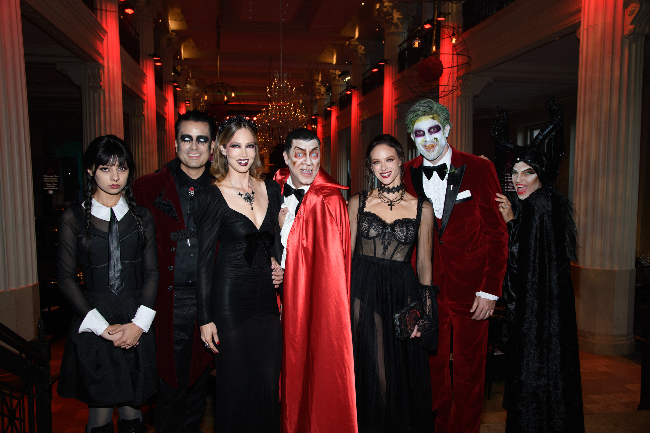 Noir Ball Chairs Iván and Allison Chávez and Whitney and Ryan Burns