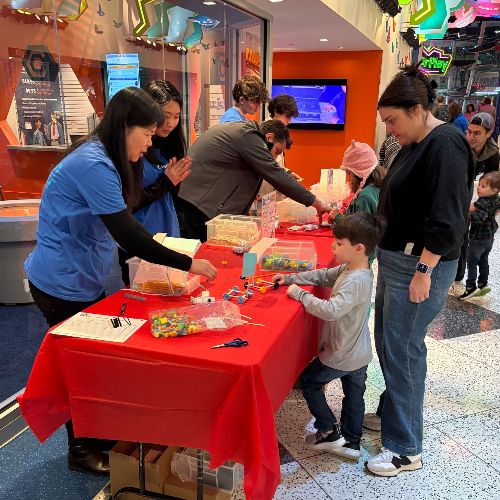 Building Cool Cars with Chevron Volunteers