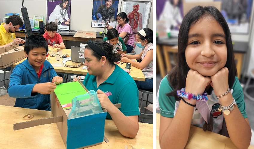 Discover the Chevron Maker Annex at Children’s Museum Houston, where kids explore their interests and create unique projects using technology, tools and design.