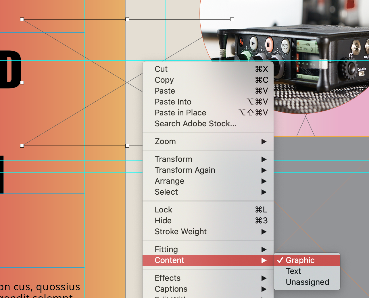 Inserting barcode into InDesign