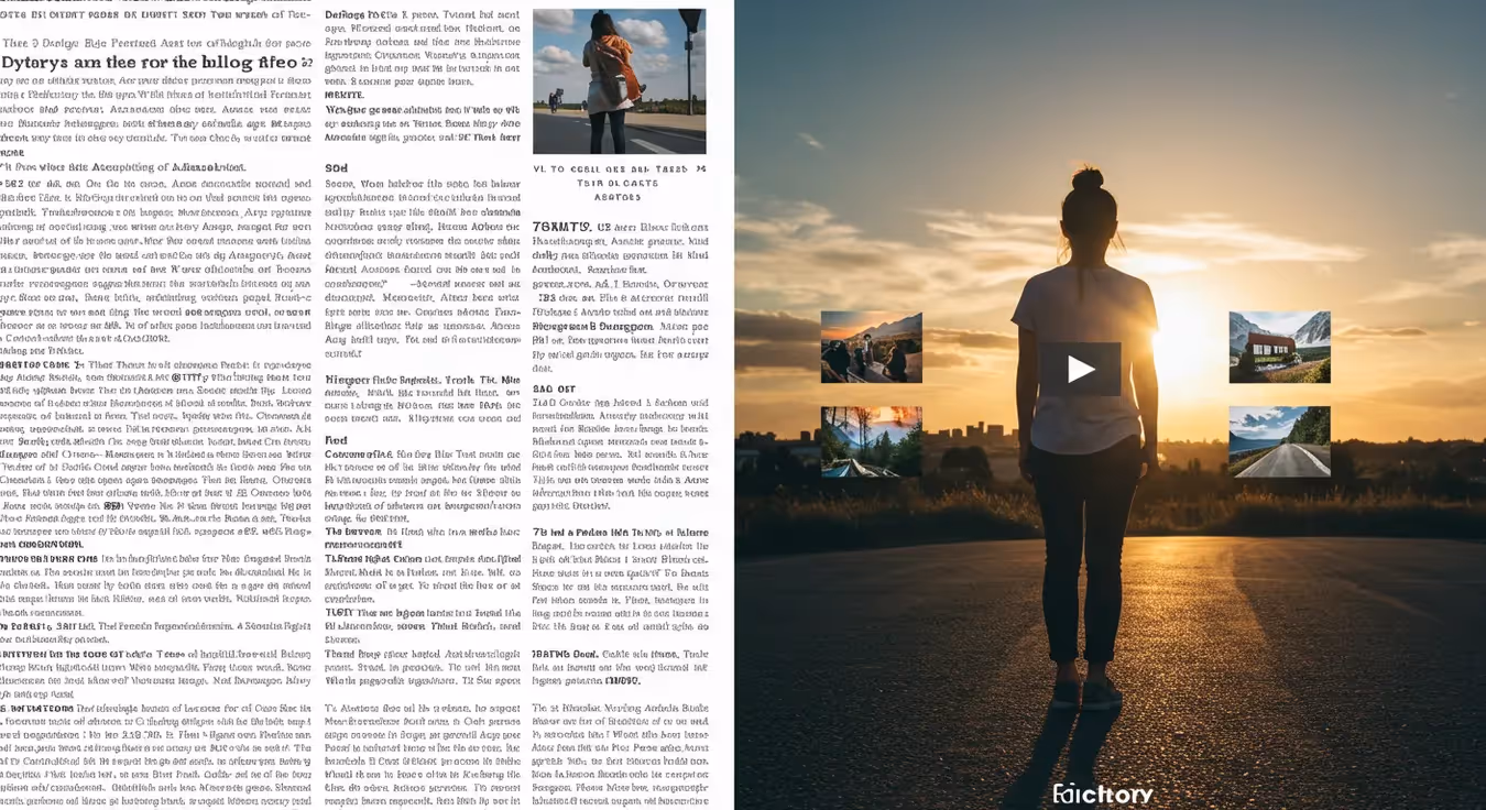 Mulher de costas assistindo vídeo ao pôr do sol