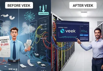 Como a Veek ajuda empresas a reduzir custos com internet?