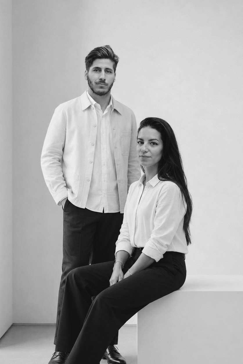 Valentine Duvivier et Marin Delval, fondateurs de polish_ studio