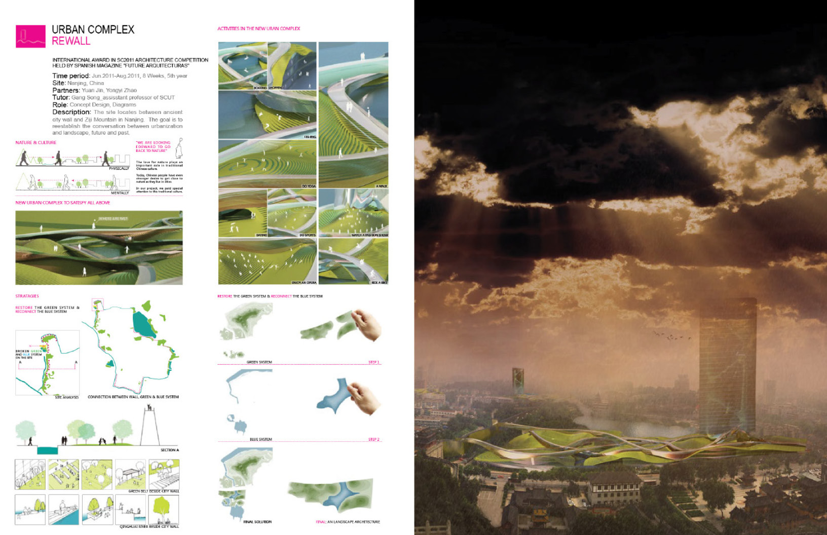 Landscape architecture work sample