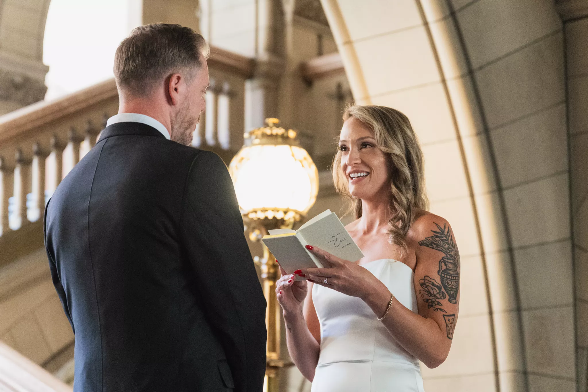 Allegheny Courthouse Bar Marco Wedding Photography