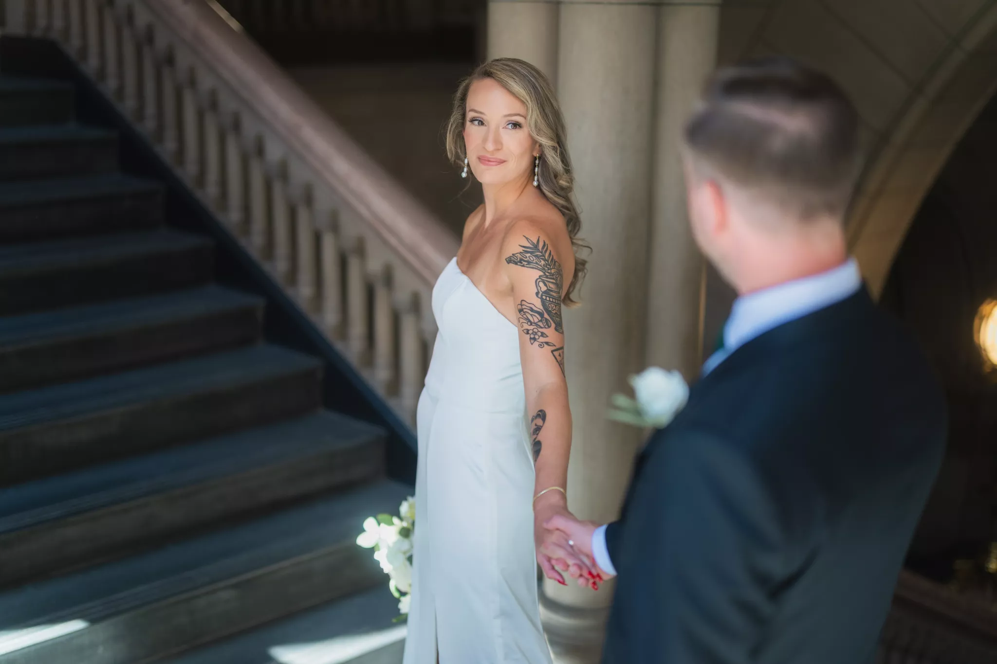 Allegheny Courthouse Bar Marco Wedding Photography