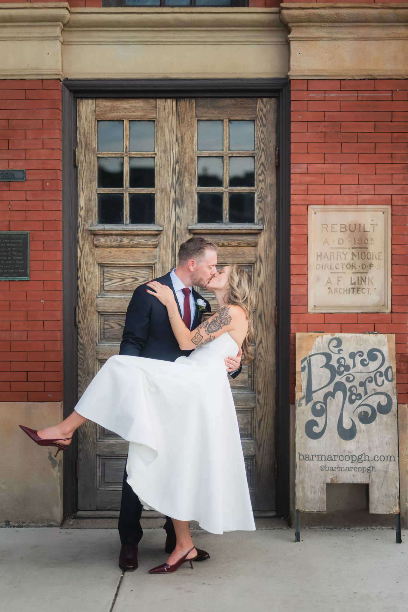 Allegheny Courthouse Bar Marco Wedding Photography