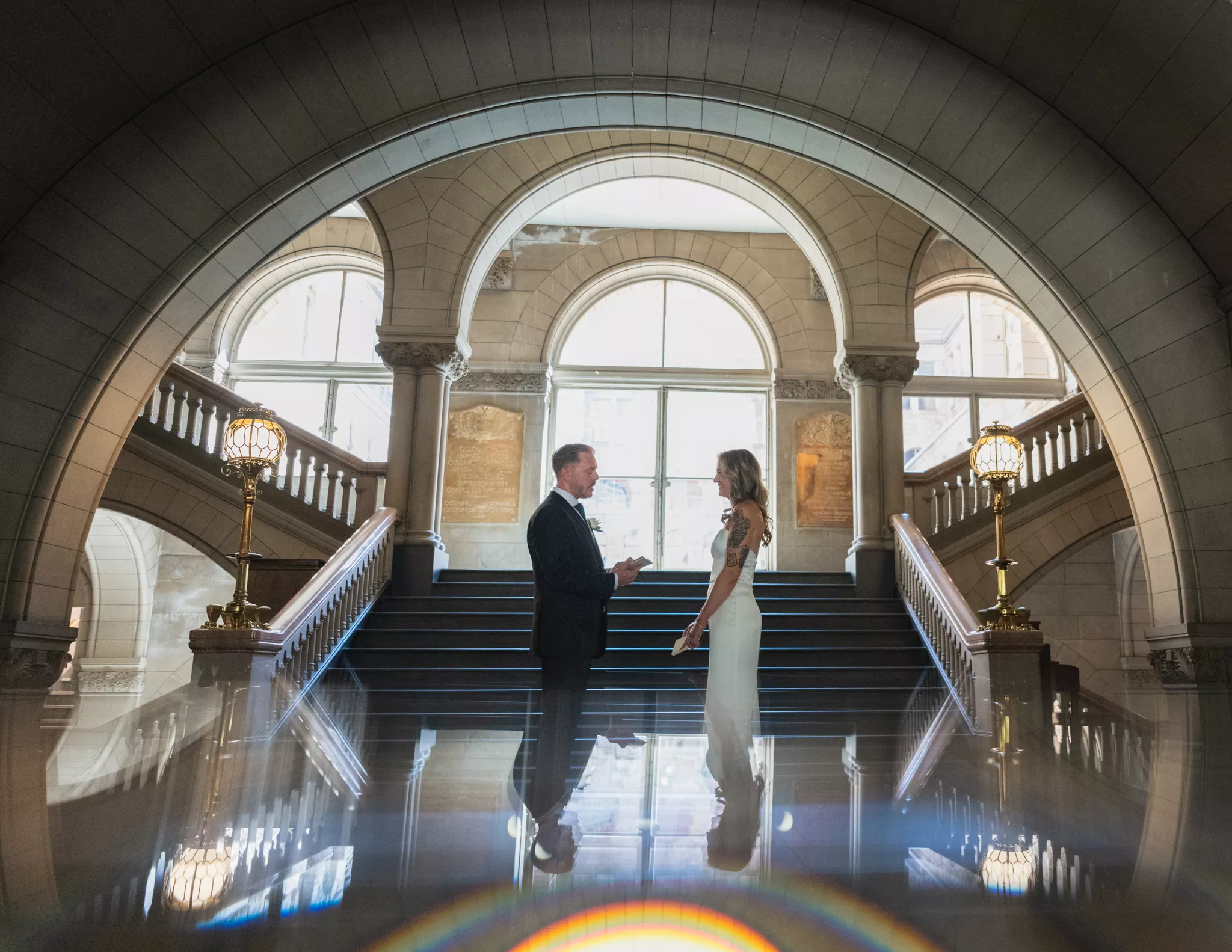 Allegheny Courthouse Bar Marco Wedding Photography