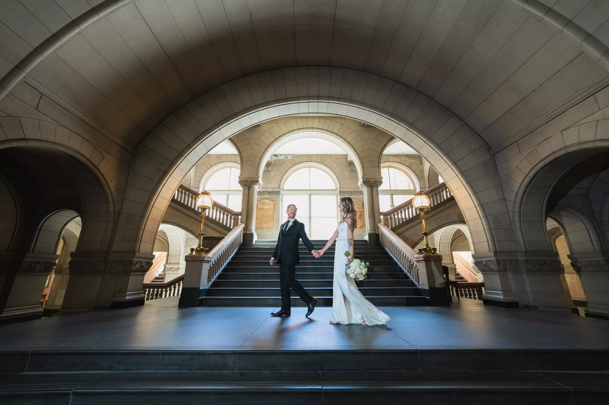 Allegheny Courthouse Bar Marco Wedding Photography