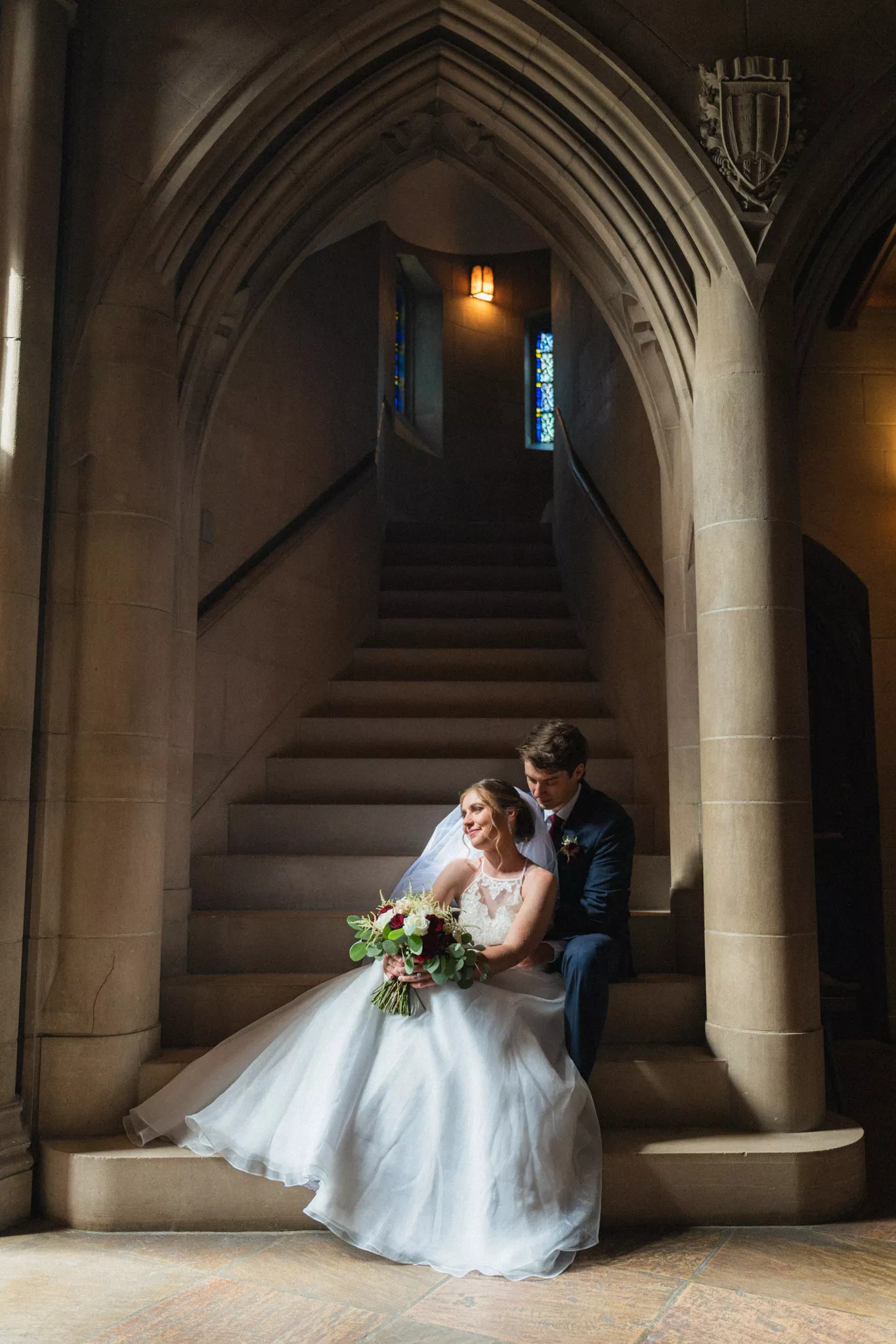 Heinz Chapel Shannopin Club Wedding Photo
