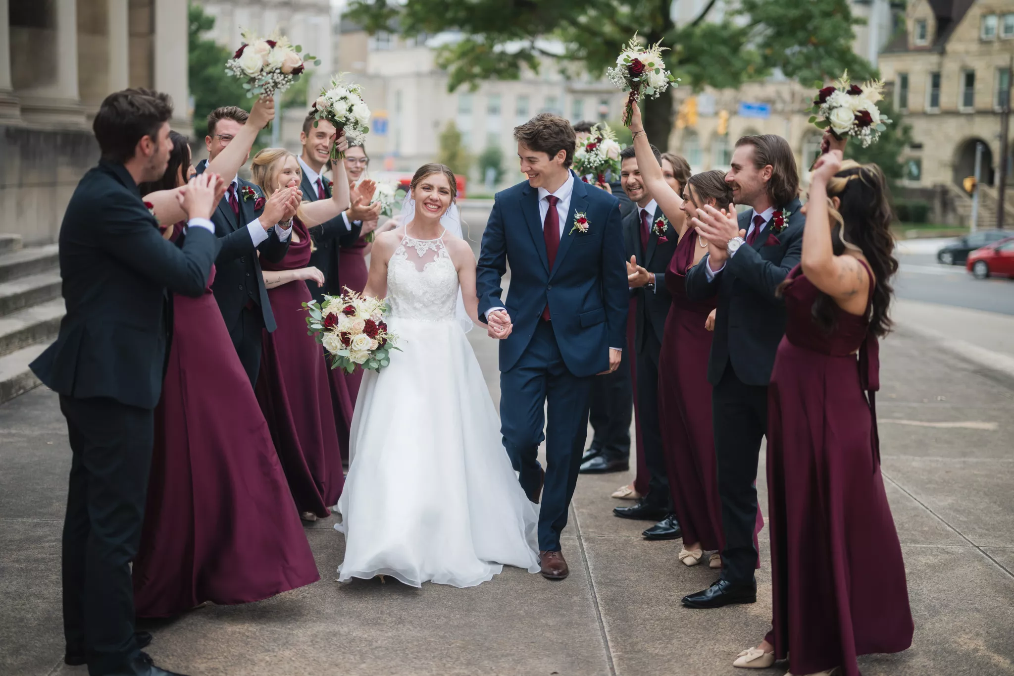 Heinz Chapel Shannopin Club Wedding Photo