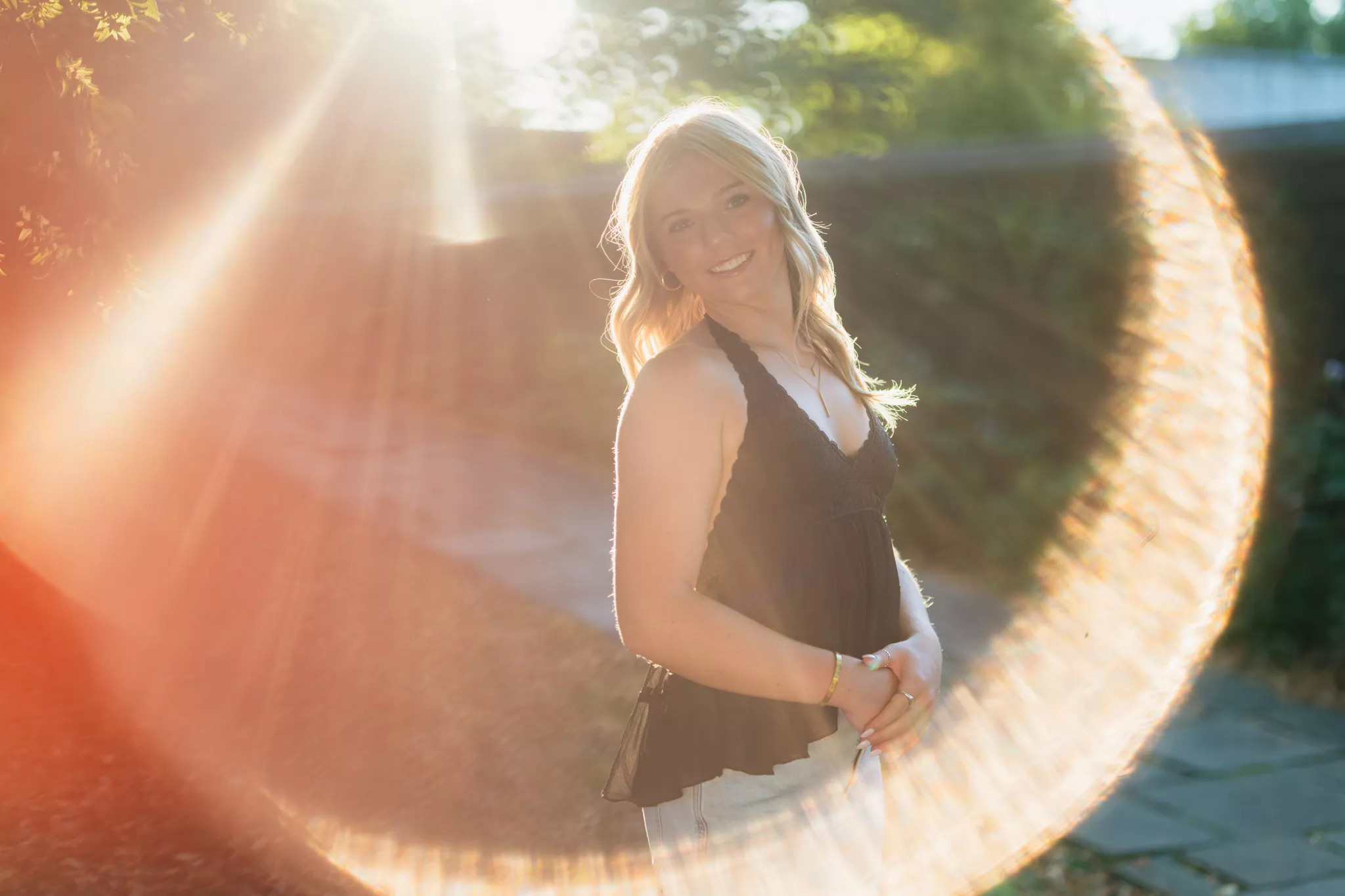 Mellon Park Senior Portrait Photographer 