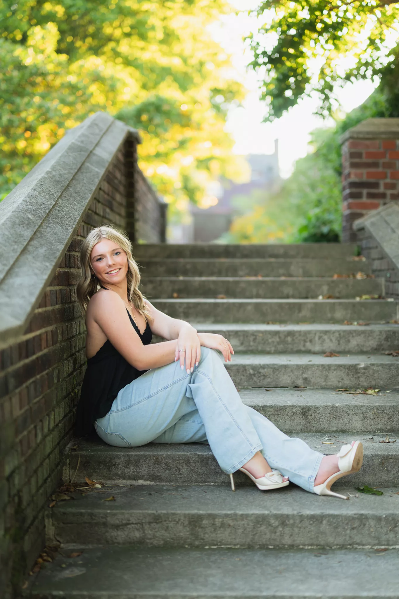 Mellon Park Senior Portrait Photographer 
