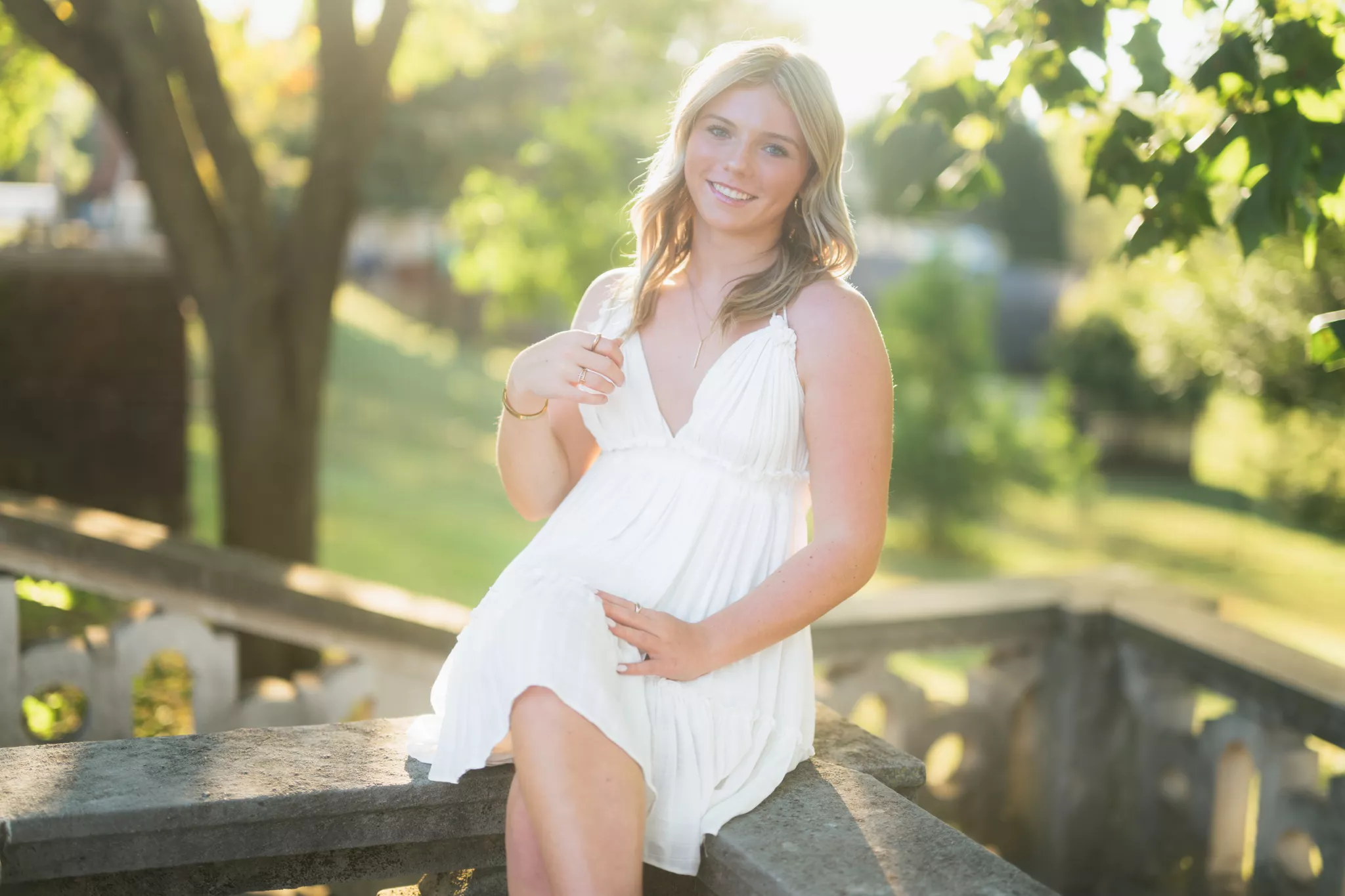 Mellon Park Senior Portrait Photographer 