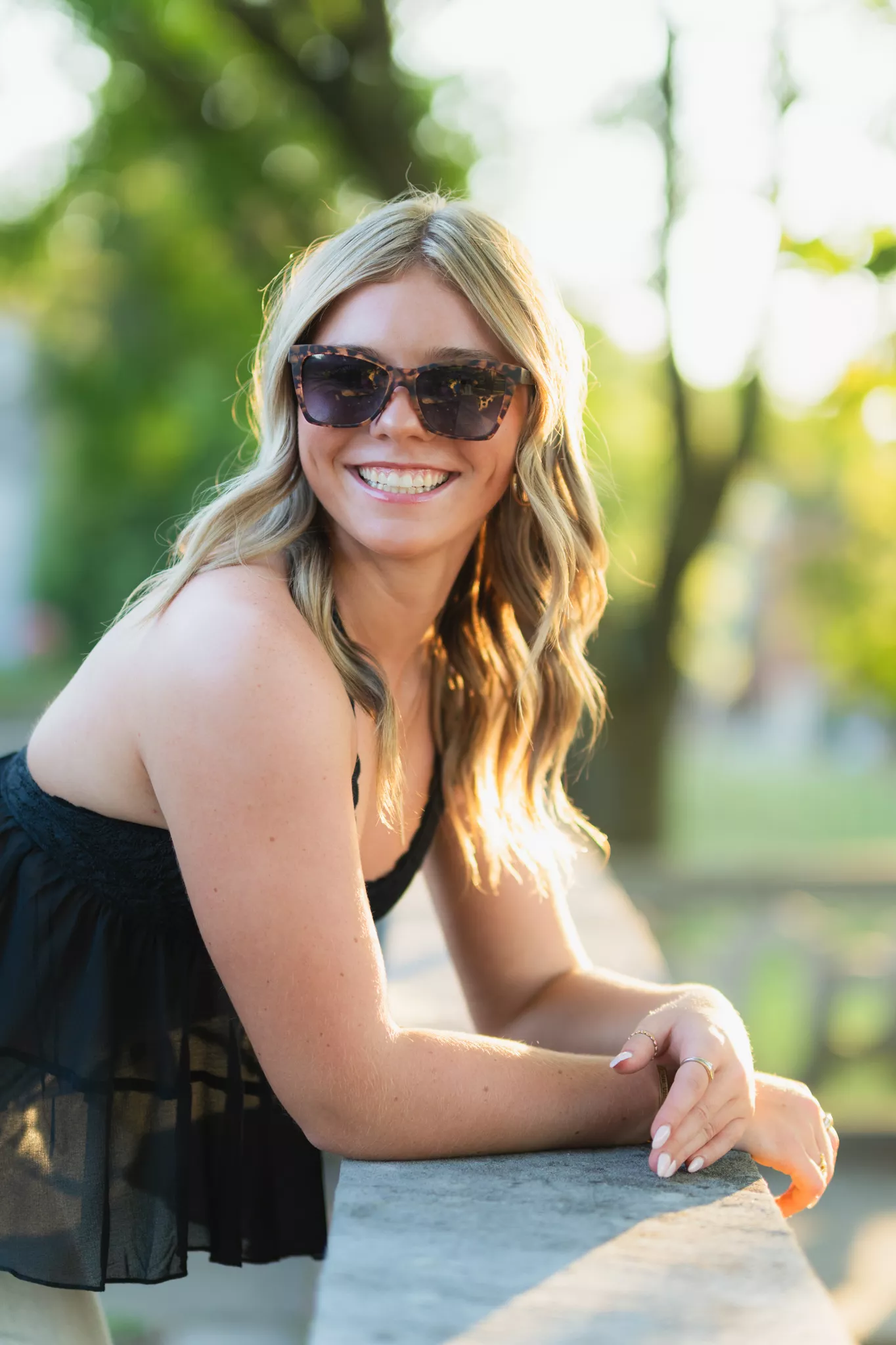 Mellon Park Senior Portrait Photographer 